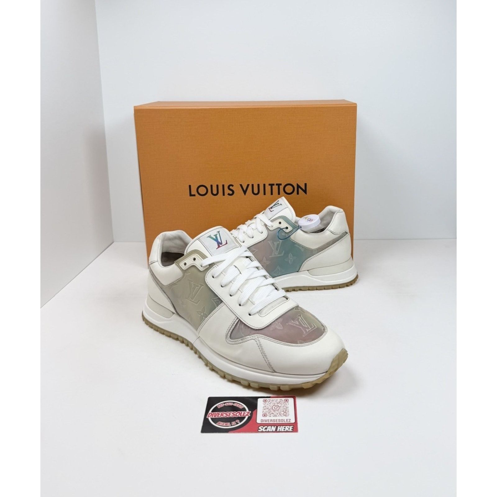 Louis Vuitton Size 8.5LV/9.5US - Louis Vuitton Run Away Prism Sneakers Size US 9.5 / EU 42-43 - 1 Thumbnail
