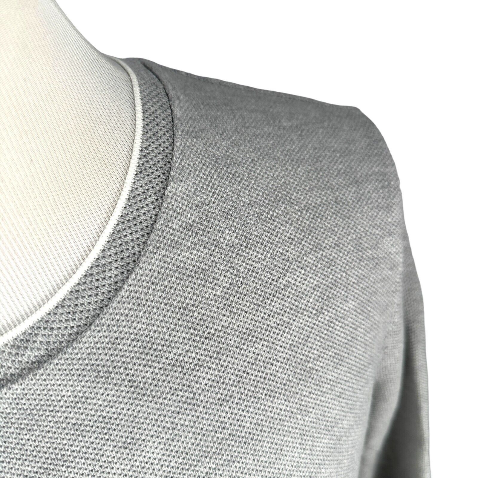 Hugo Boss Hugo Boss Sweatshirt Men's Medium Gray Cotton Long Sleeve Size US M / EU 48-50 / 2 - 2 Thumbnail