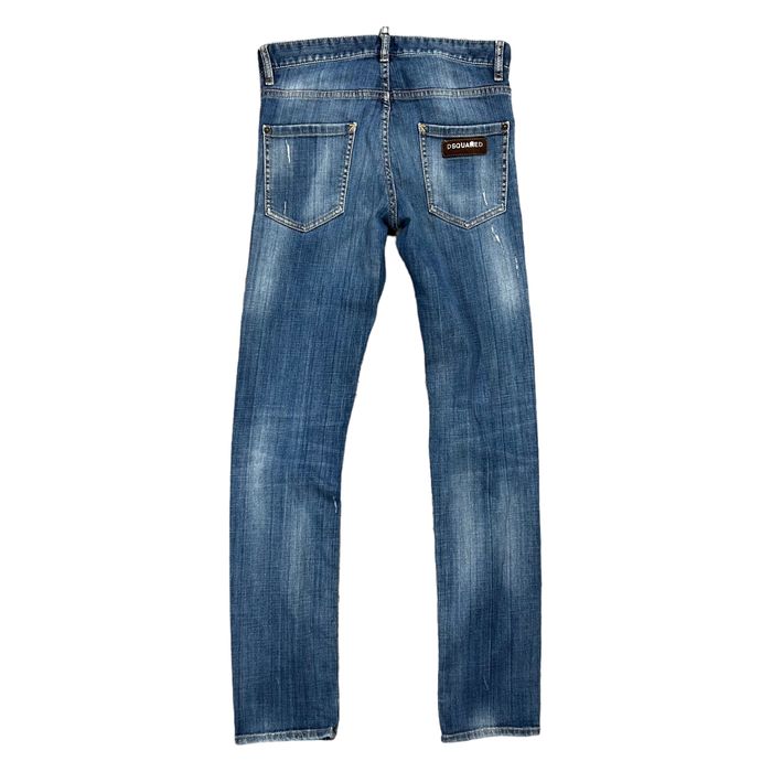 Dsquared2 Dsquared2 Slim Straight Cool Guy Jean Blue Denim Size 44