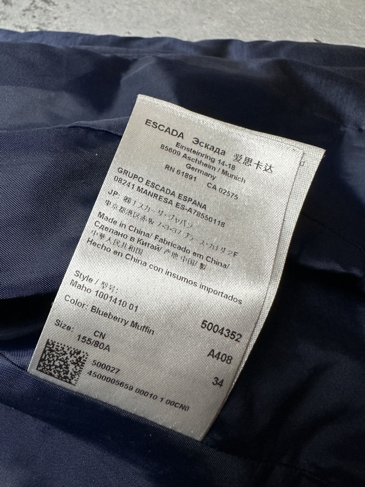 Escada Escada Sport Vintage Maho Jacket y2k Snap Up 00s Jacket Size S / US 4 / IT 40 - 15 Thumbnail