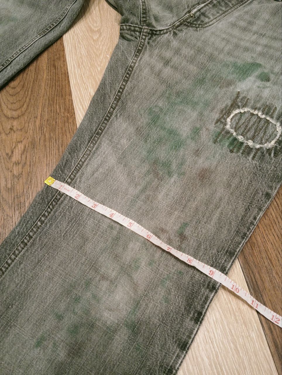 PPFM VINTAGE PPFM JAPAN DISTRESSED JEANS Size US 33 - 17 Thumbnail