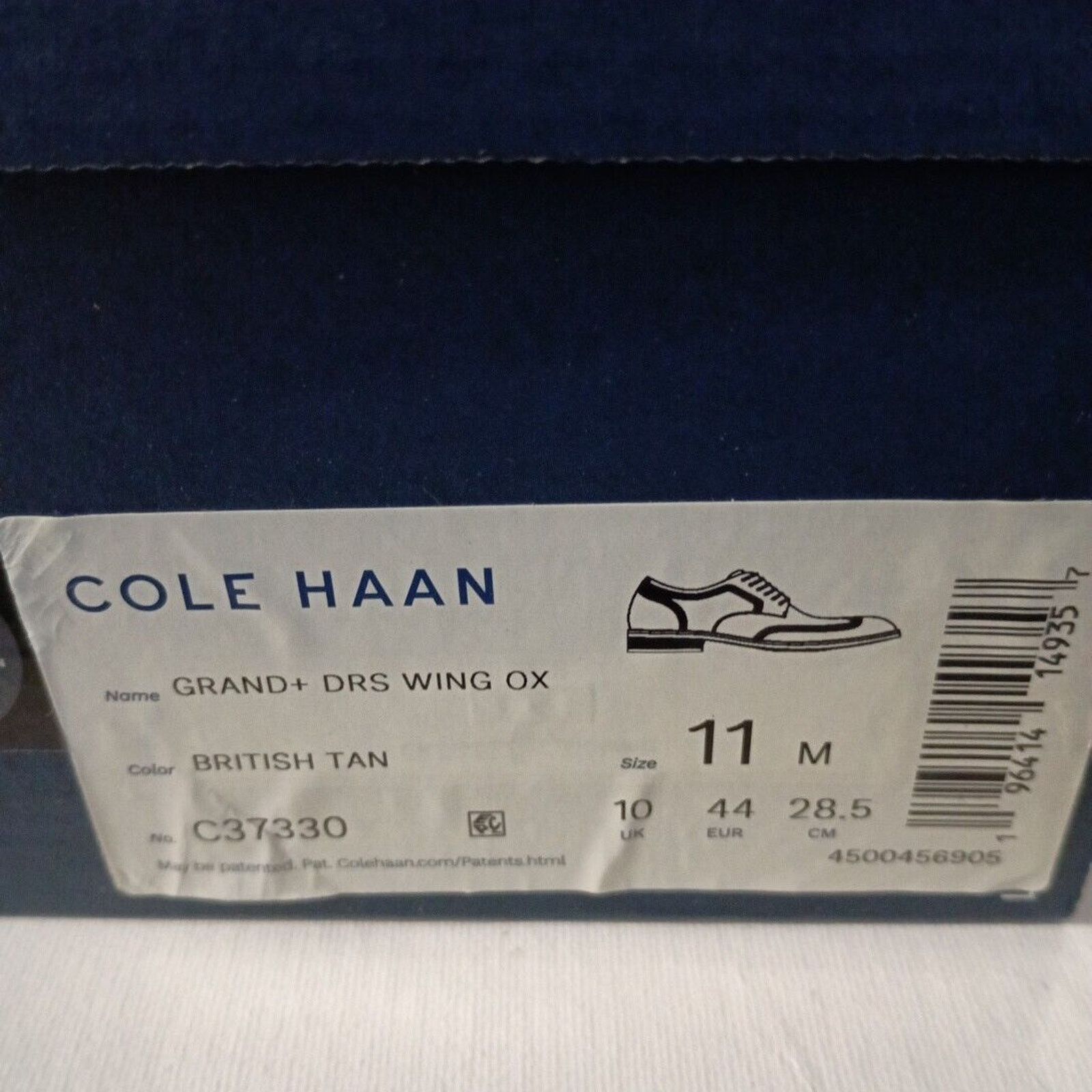 Cole Haan Cole Haan Grand+ Wingtip Oxford Shoes Men's Size 11M C37330 Size US 11 / EU 44 - 8 Thumbnail