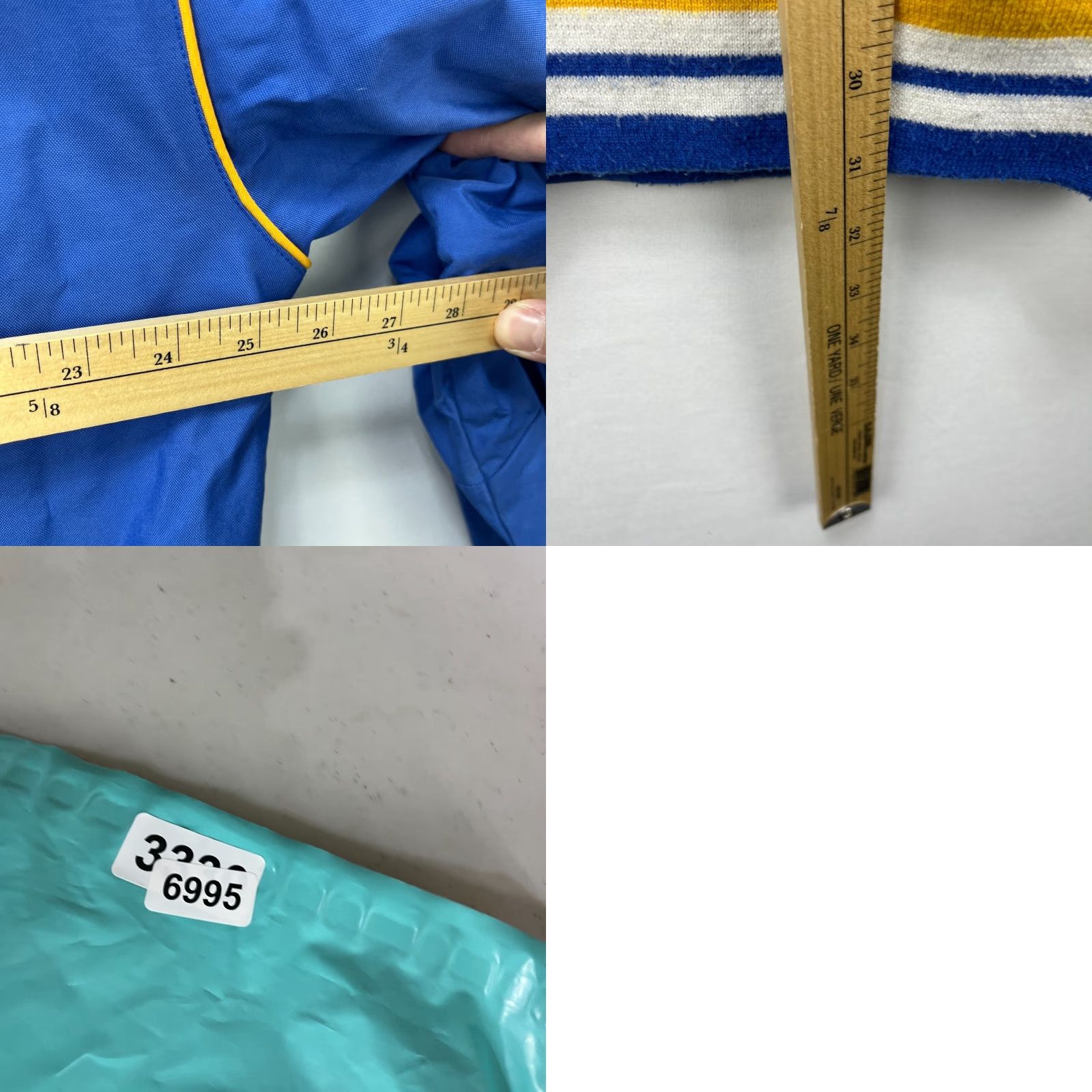 Rocawear VINTAGE Rocawear Varsity Jacket Zip Up L Large 90s Blue Nylon Men Size US L / EU 52-54 / 3 - 9 Thumbnail