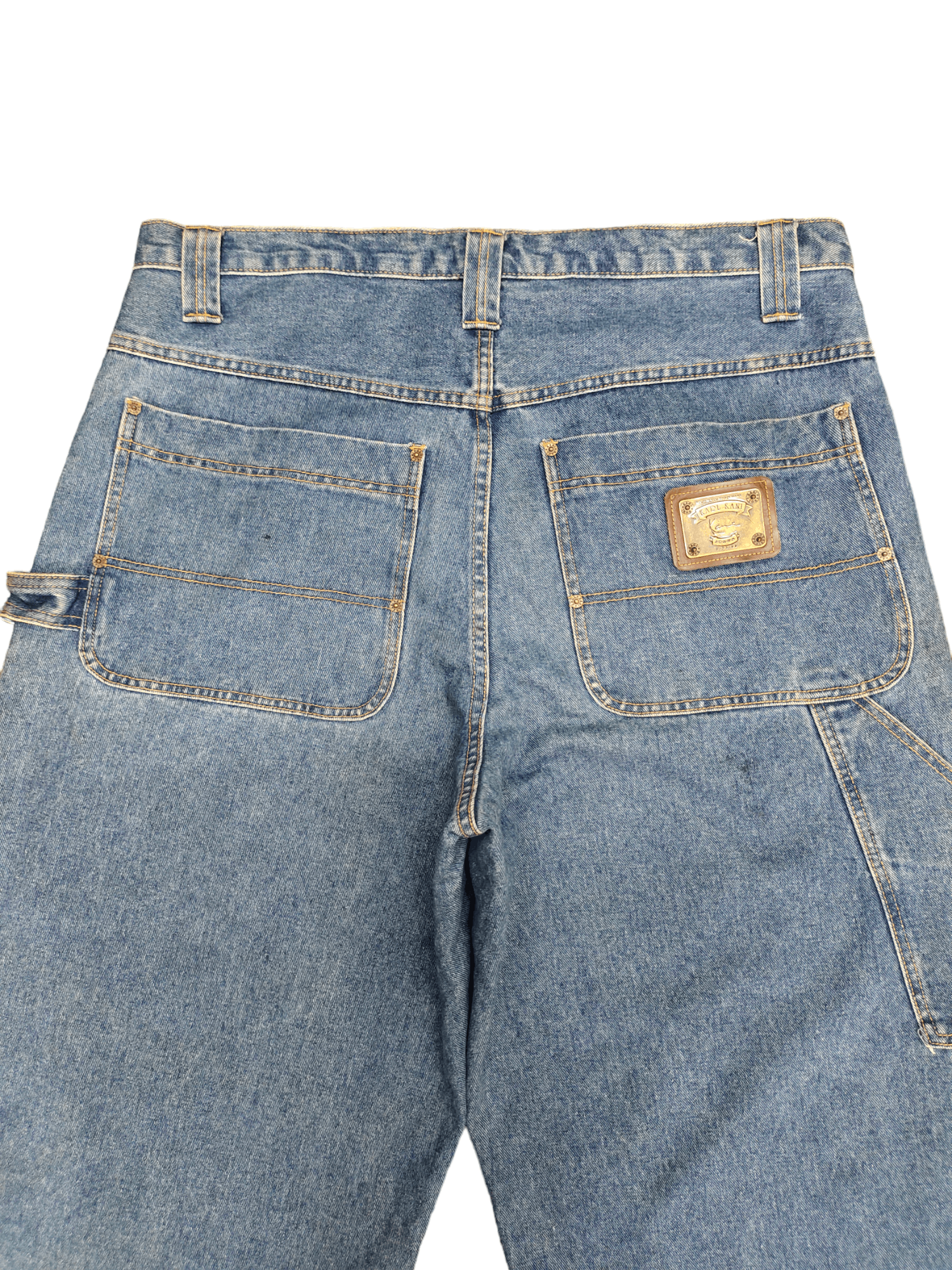 Karl Kani Jnco Style Baggy Jeans Karl Kani Carpenter Denim Wide Leg Size US 38 / EU 54 - 2 Thumbnail