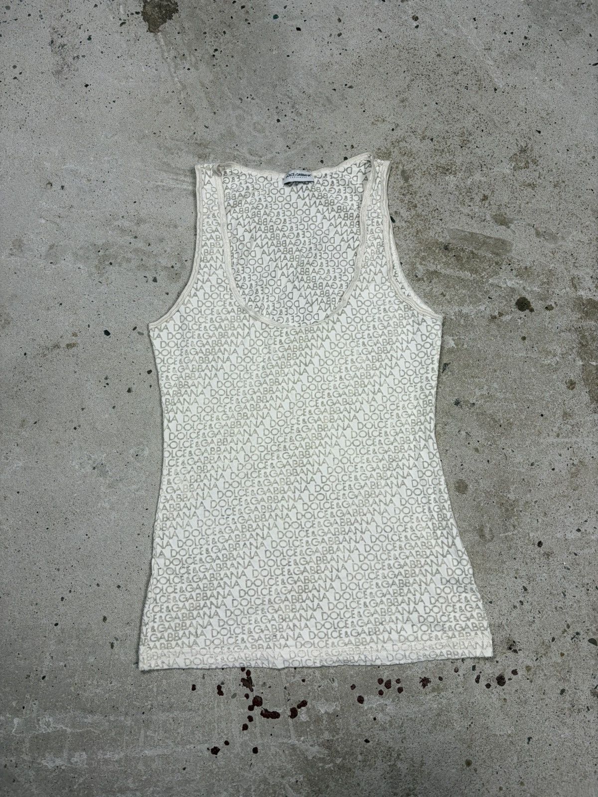 Dolce Gabbana Tank Top | Grailed