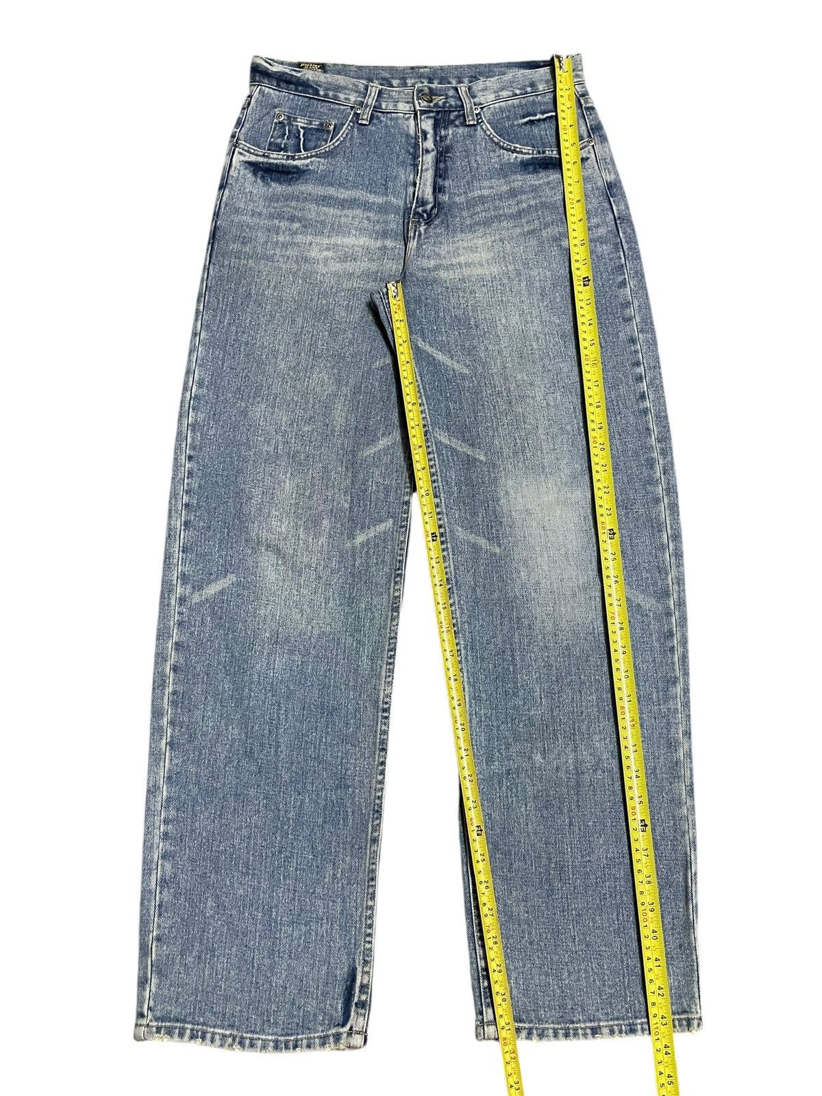Dickies Vintage Dickies Fort Worth USA Blue Fade Wash Loose Straight Size US 32 / EU 48 - 18 Thumbnail