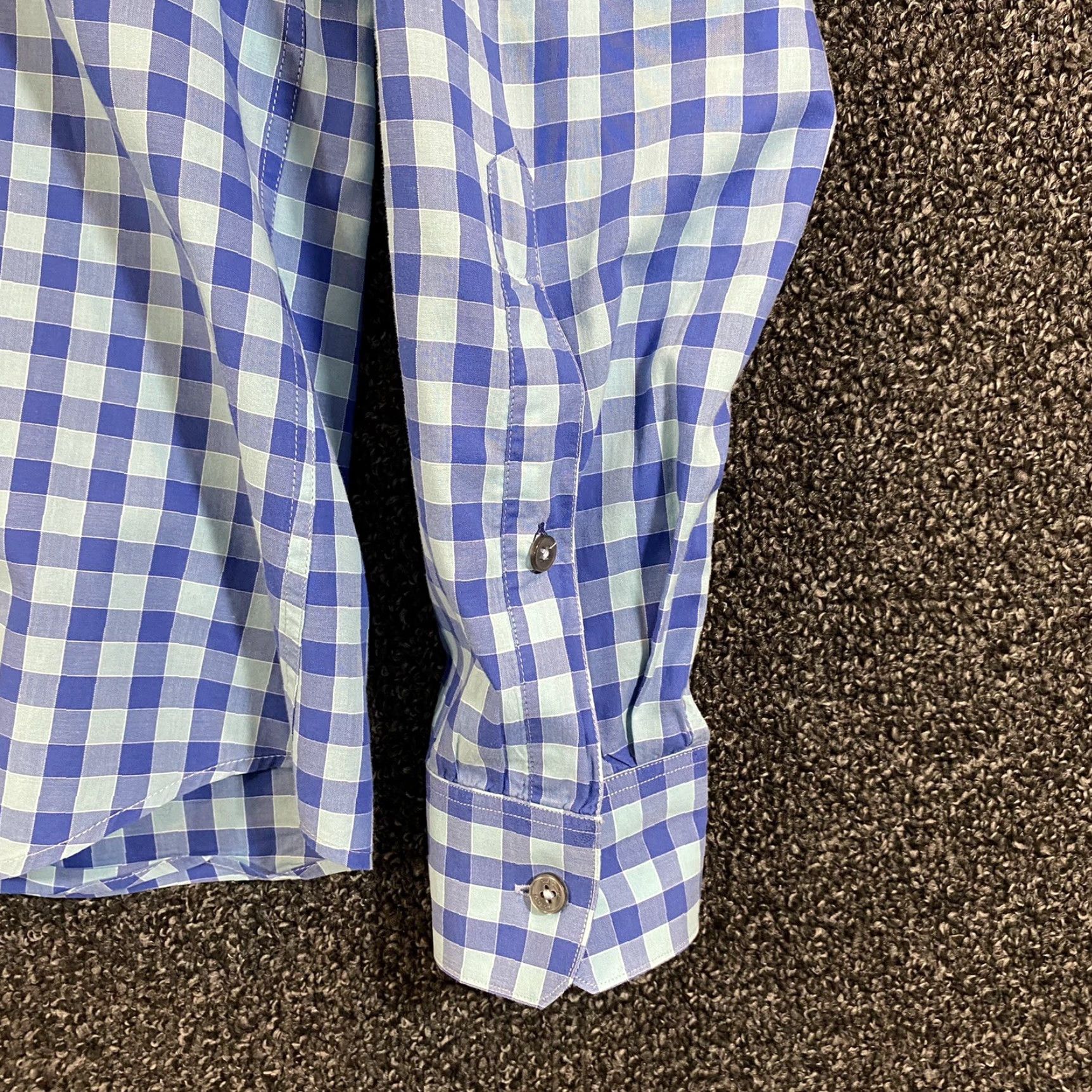 Paul Smith Paul Smith London Shirt Mens 15.5 39 Blue Plaid Button Up Dress Top Long Sleeve Size US M / EU 48-50 / 2 - 4 Thumbnail