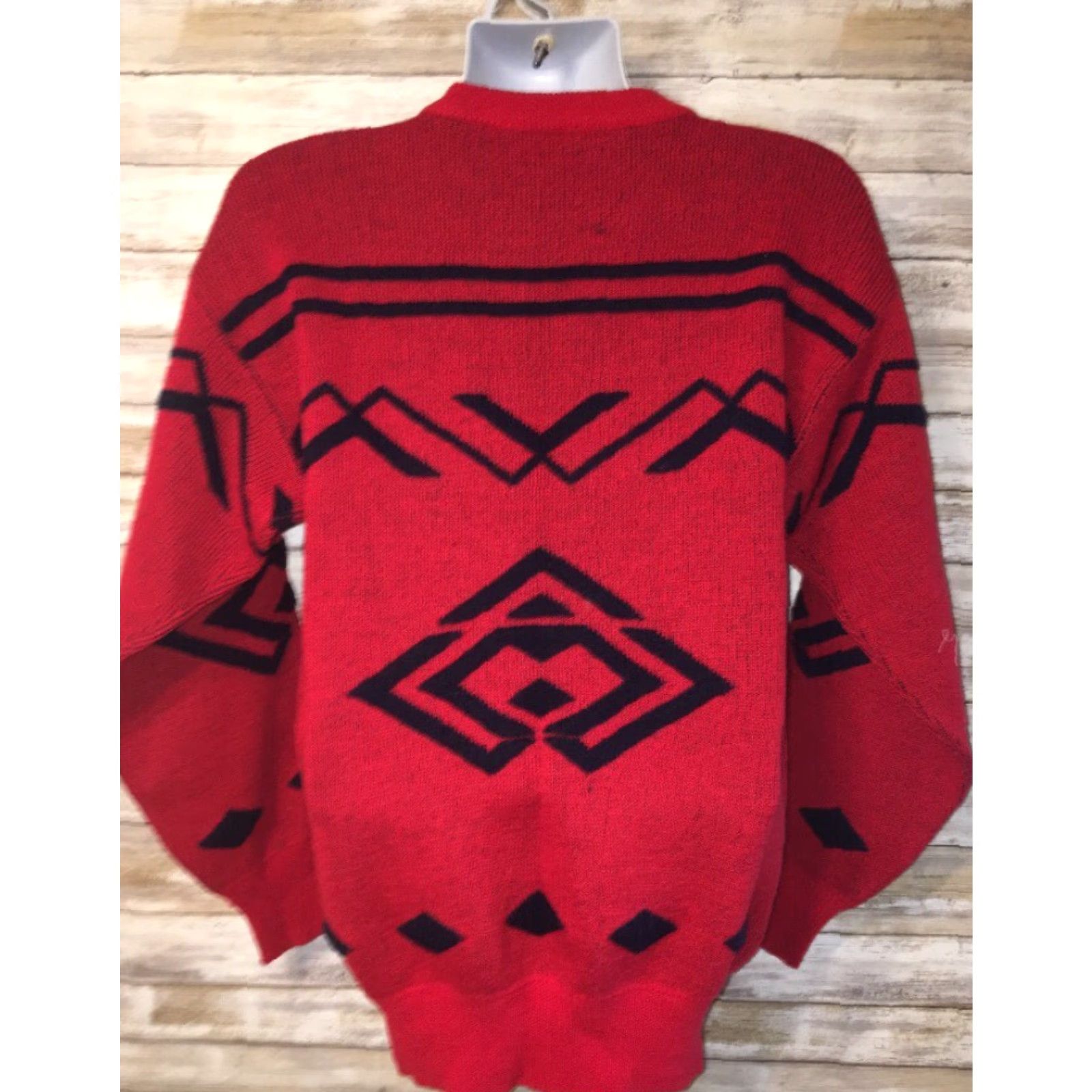 Vintage VINTAGE Meister Mens Wool Red Sweater Size M Size US M / EU 48-50 / 2 - 4 Thumbnail