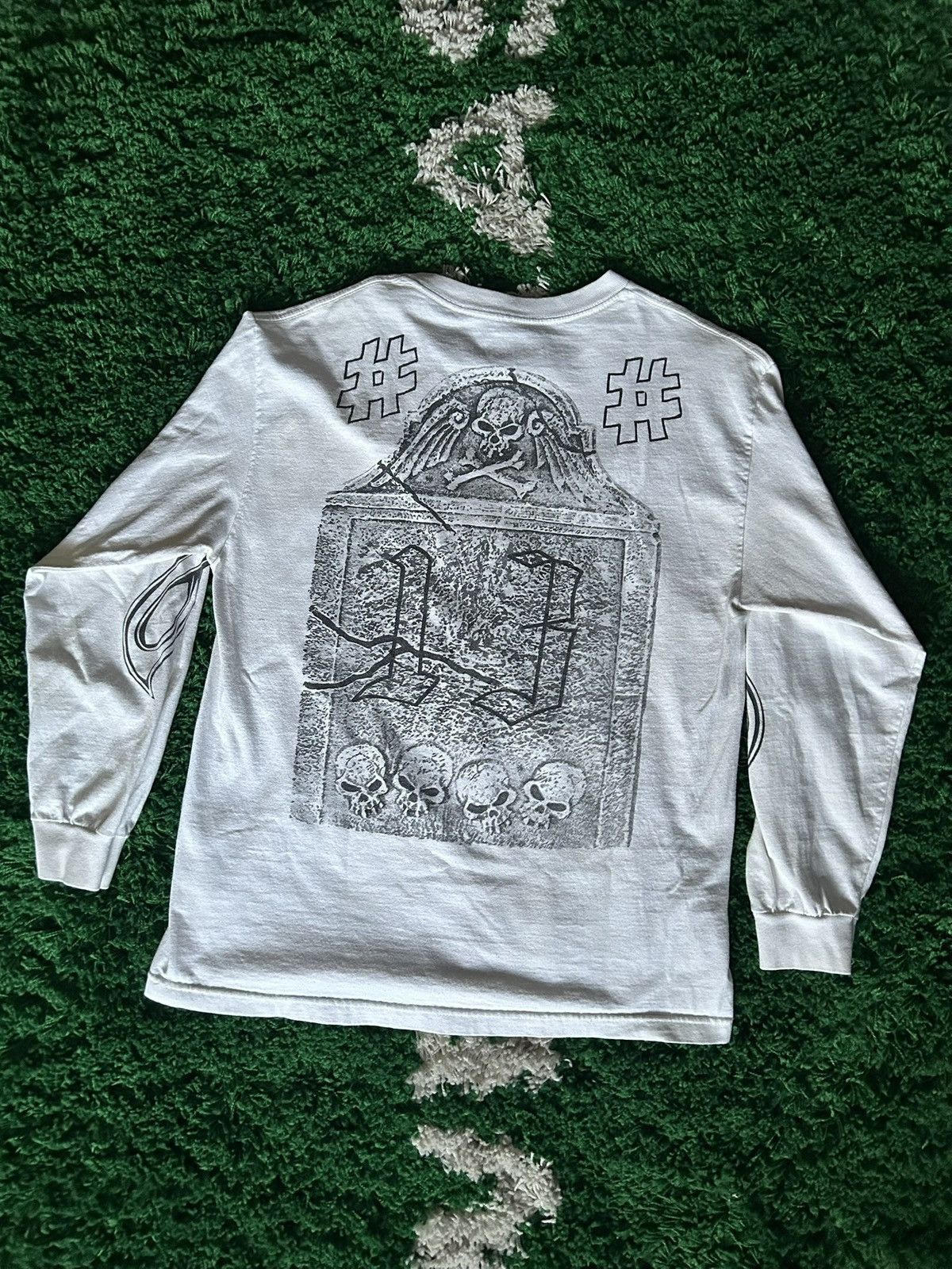Been Trill Been Trill White Longsleeve T-Shirt Size Large Preowned Size US L / EU 52-54 / 3 - 6 Thumbnail