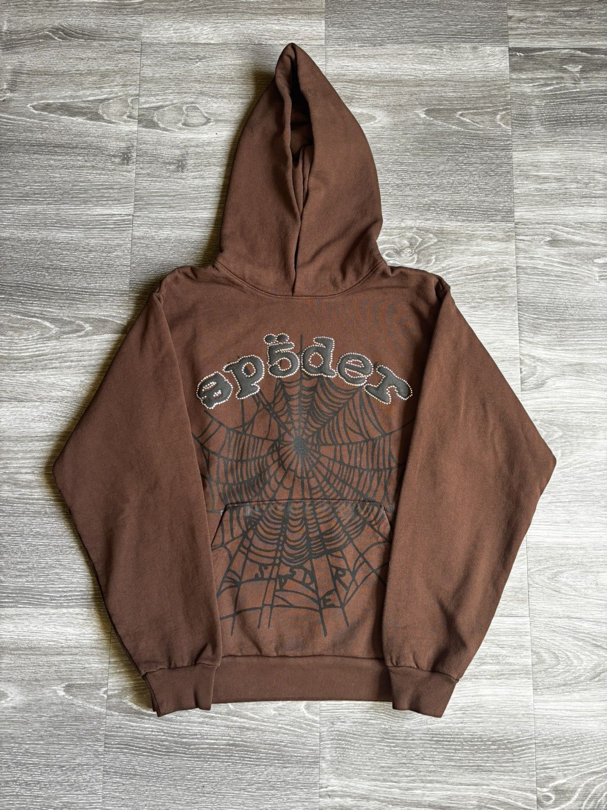 （US発）SPYDER Sp5der OG Rhinestone ロゴフーディー Buy Sp5der OG Rhinestone Hoodie 'Black' - 2406 100000106ORH