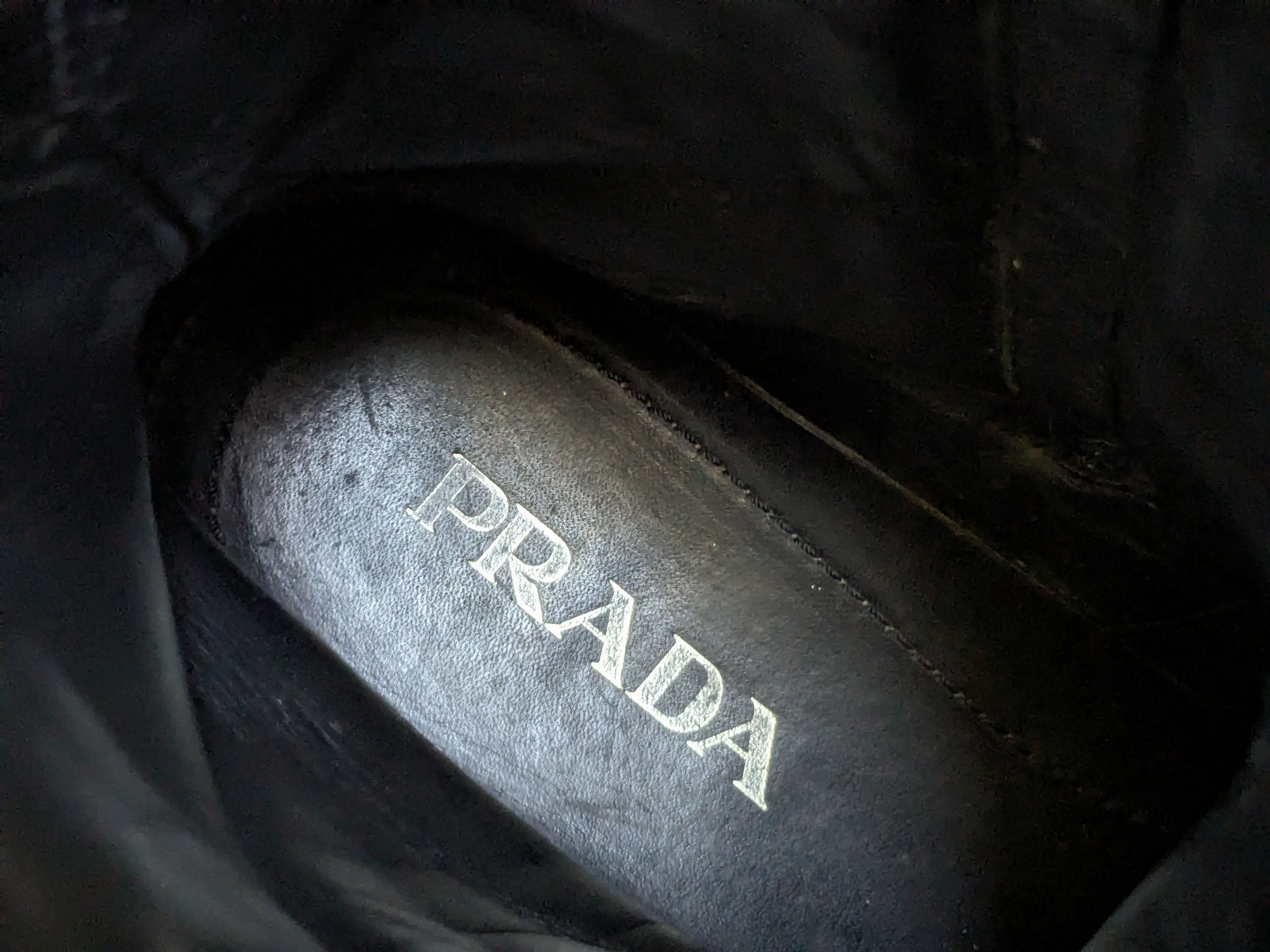 Prada Prada Side Zip Boots Black 10.5 Leather Chunky Y2K Size US 10.5 / EU 43-44 - 5 Thumbnail