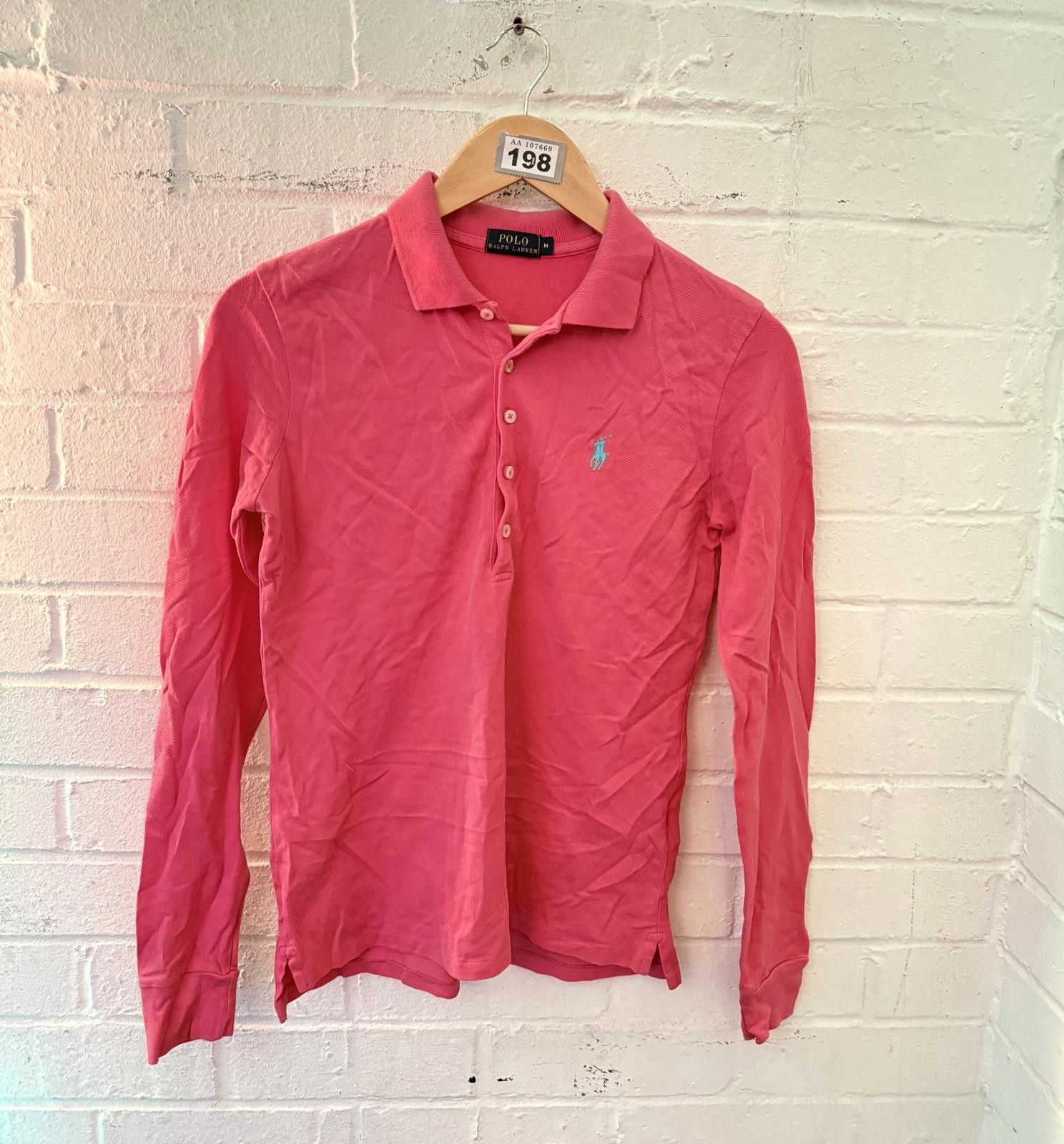 Polo Ralph Lauren Men's Long Sleeve Polo Shirt by Polo Ralph Lauren Size US M / EU 48-50 / 2 - 1 Thumbnail