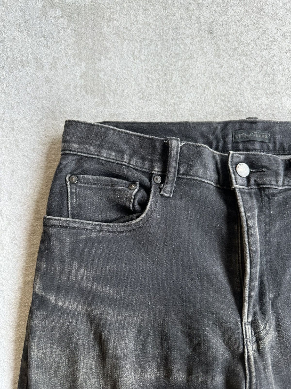 Japanese Brand UNIQLO Japan Jeans Heattech Black Pants W31 L31 Size US 31 - 3 Thumbnail