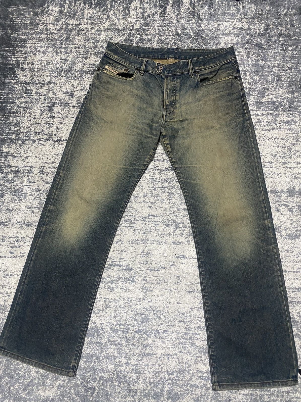 Diesel Vintage Diesel drip hype Washed denim jeans Size US 34 / EU 50 - 1 Thumbnail