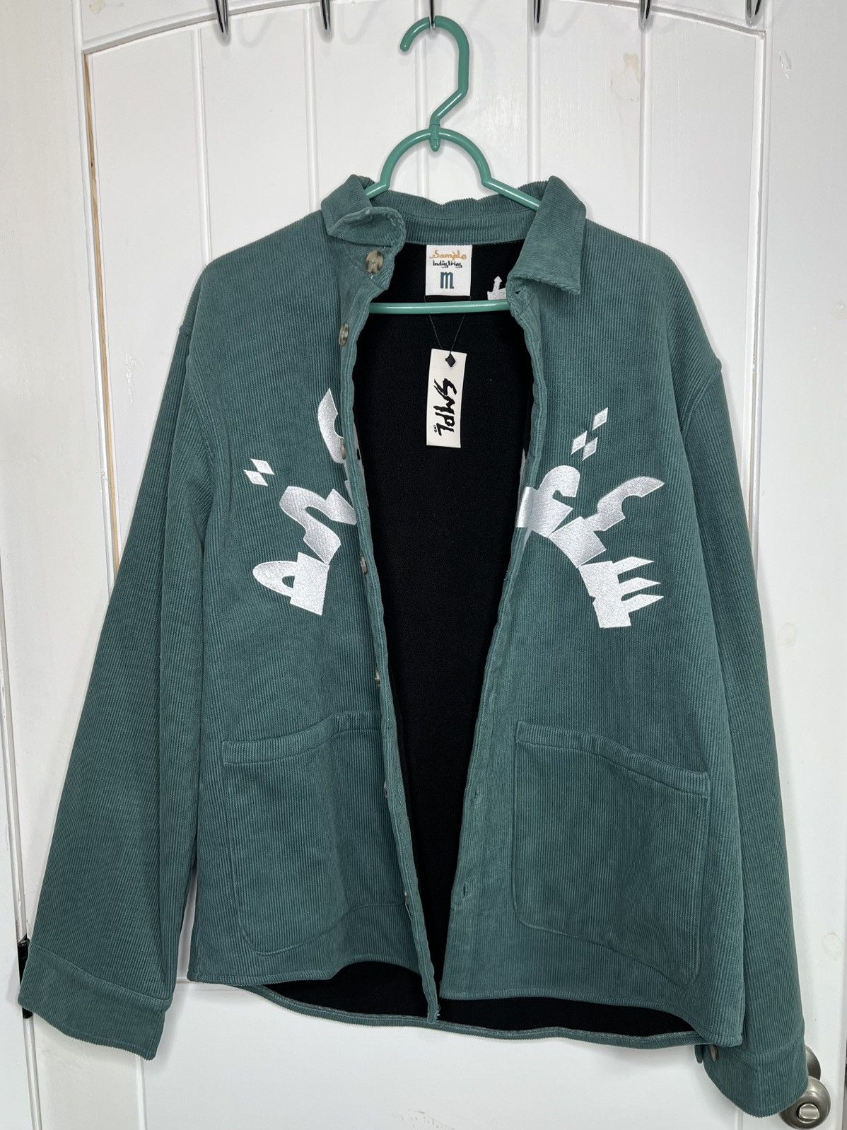 Other SMPL Corduroy Flannel Teal Green Size Medium Size US M / EU 48-50 / 2 - 7 Thumbnail
