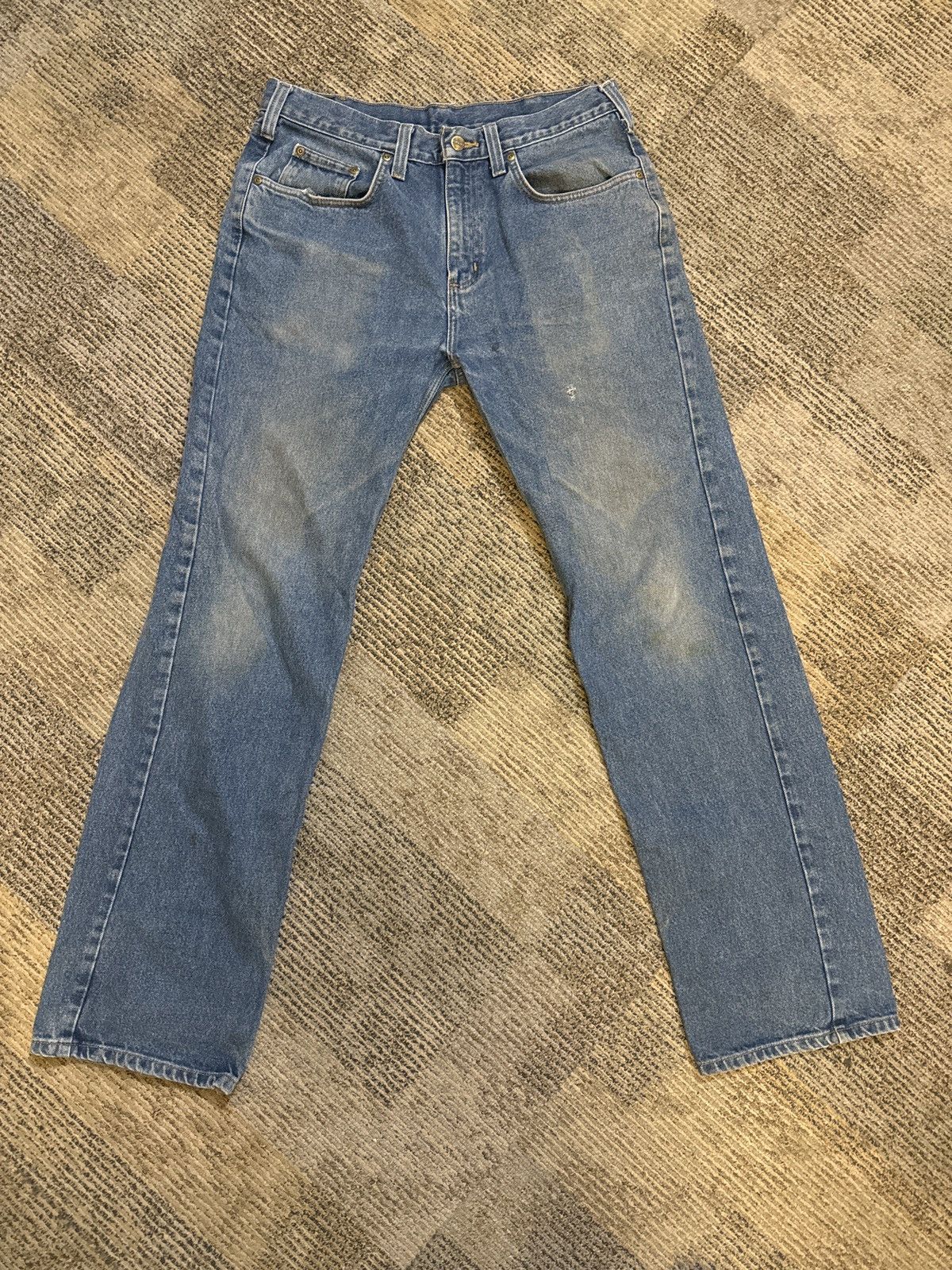 Carhartt × Vintage VINTAGE Carhartt Workwear Denim Jeans Size US 32 / EU 48 - 1 Thumbnail