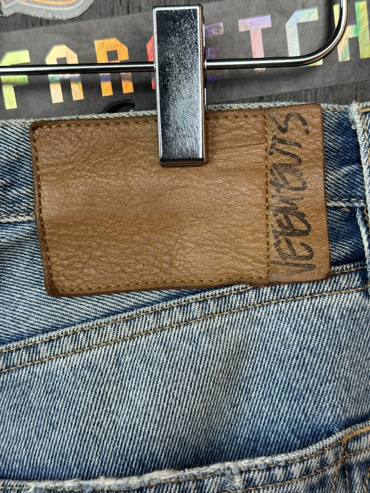 Vetements FW19 VETEMENTS ANARCHY DENIM Size US 32 / EU 48 - 8 Thumbnail