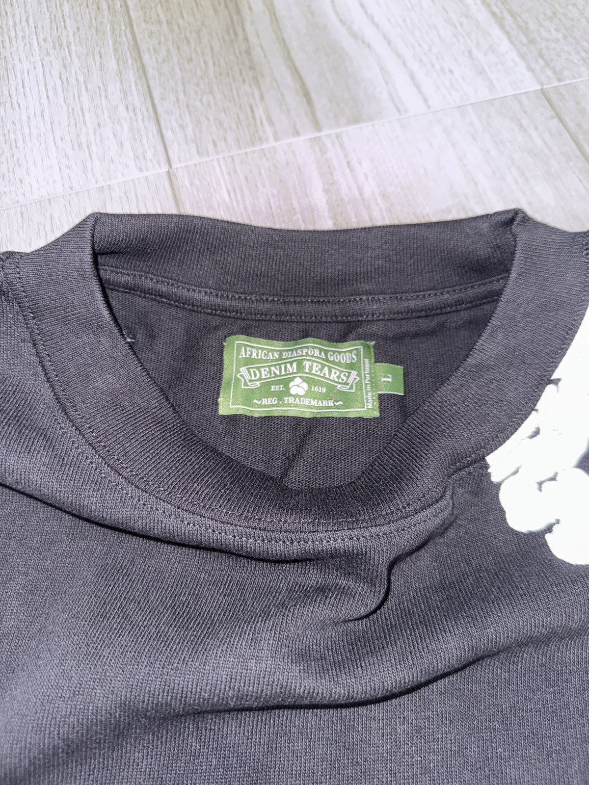 DENIM TEARS DENIM TEARS Black Long Sleeve Size US L / EU 52-54 / 3 - 3 Thumbnail