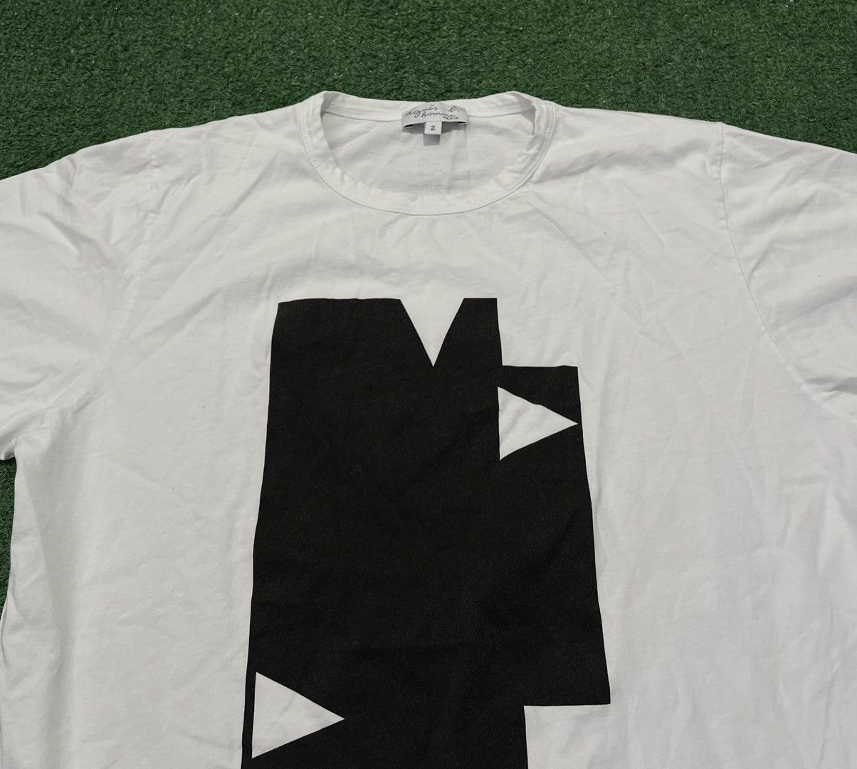 agnes b. Agnes B Paris Tee White Size US M / EU 48-50 / 2 - 2 Thumbnail