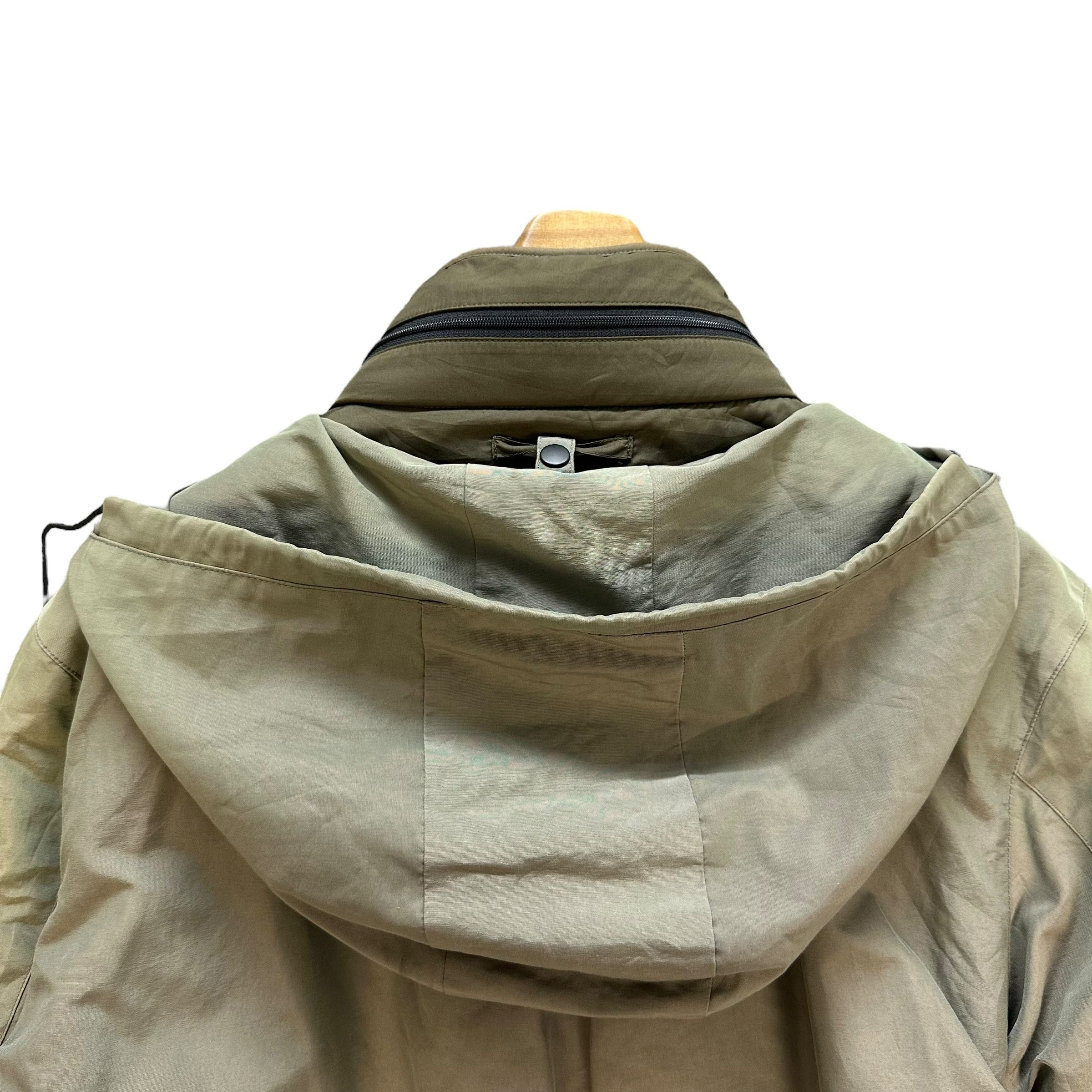 Yohji Yamamoto Yohji Yamamoto Detachable Double Layer 2in1 Jacket #A56-1285 Size US M / EU 48-50 / 2 - 19 Thumbnail