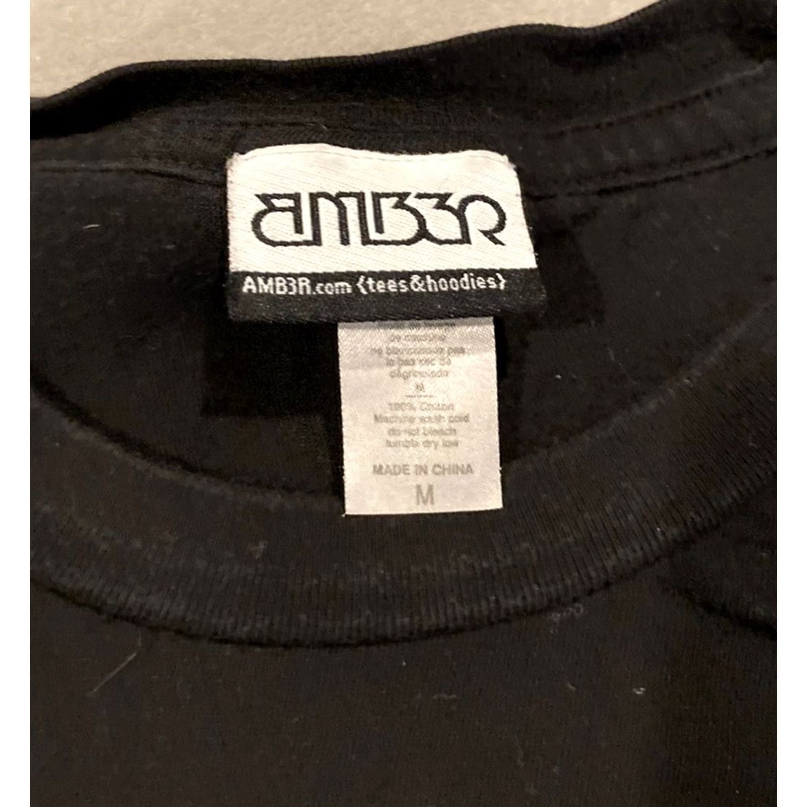 Vintage Amber T-Shirt - Amber Designs - 1959 Westone - In Ear Experts - Medium - Black - Men - Designer Size US M / EU 48-50 / 2 - 4 Thumbnail