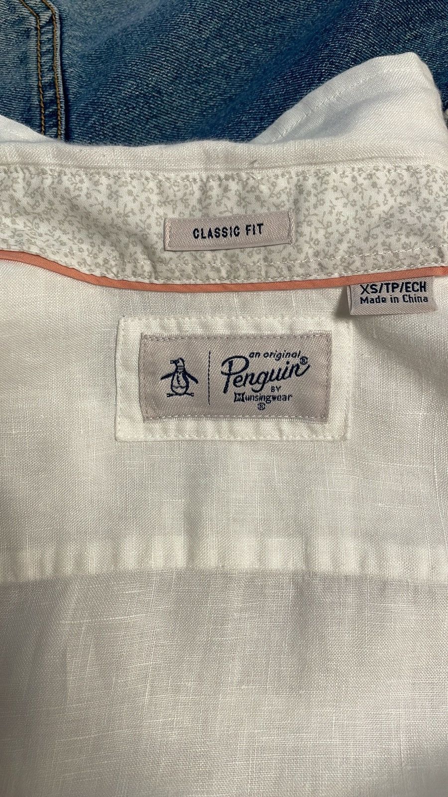 Original Penguin Original Penguin Long Sleeve Button Down Size US XS / EU 42 / 0 - 4 Thumbnail