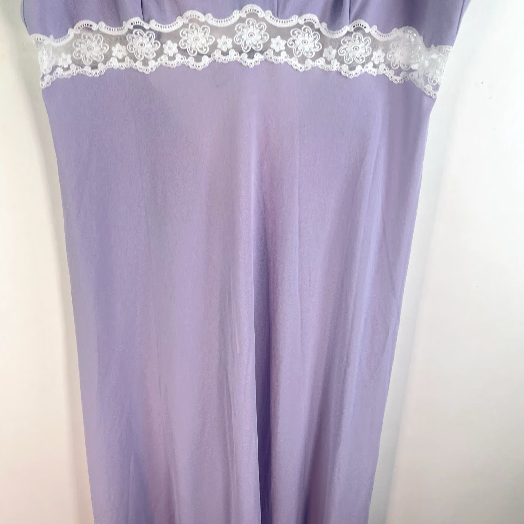 Vintage VINTAGE Enka Crepe 80's Pale Purple Teddy Lingerie M Size Purple Eveningwear Womens 1980s Europe Polyester Size ONE SIZE - 3 Thumbnail
