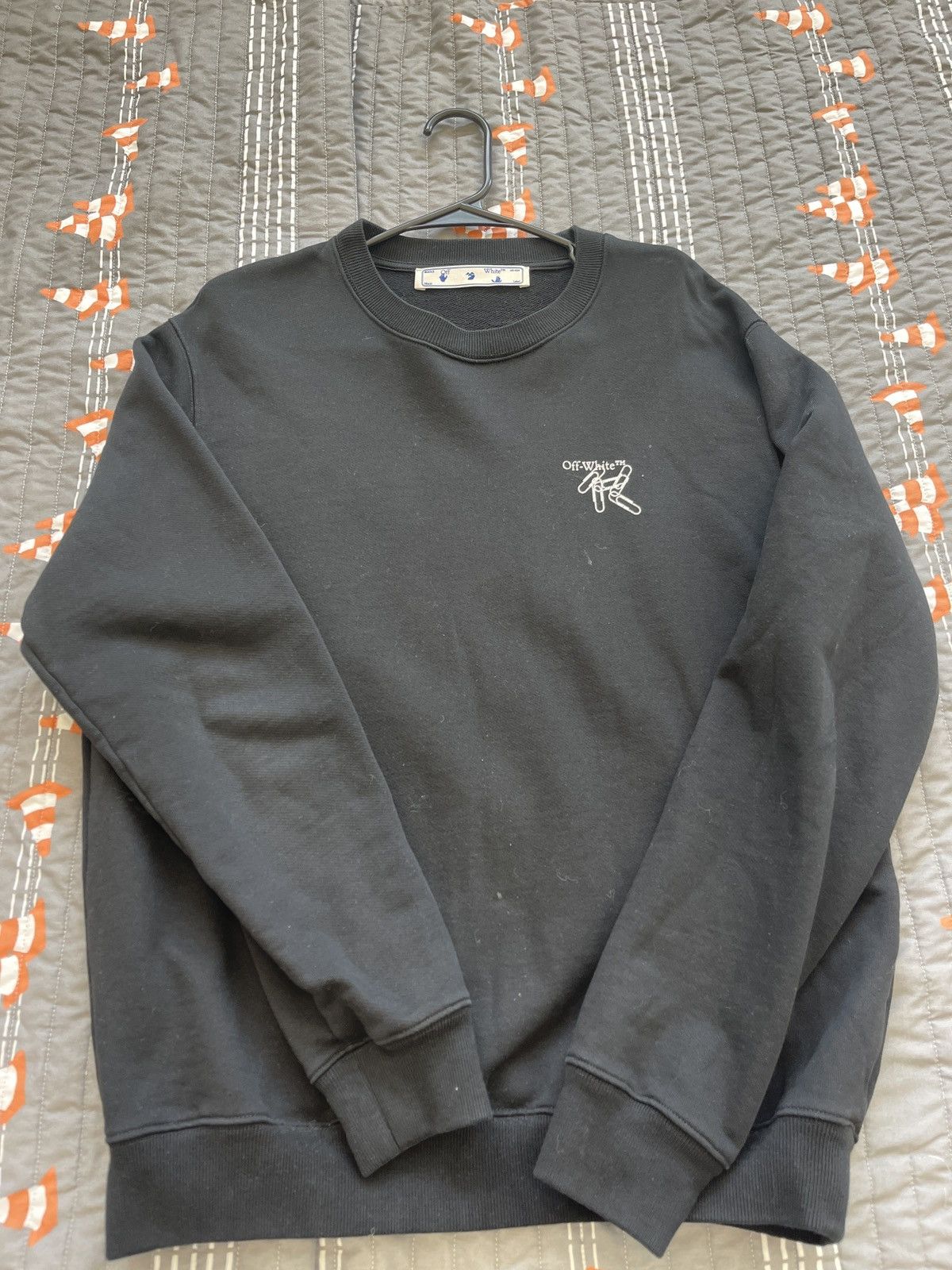 Off-White Off-White Paperclip Arrows Sweatshirt S Size US S / EU 44-46 / 1 - 10 Thumbnail