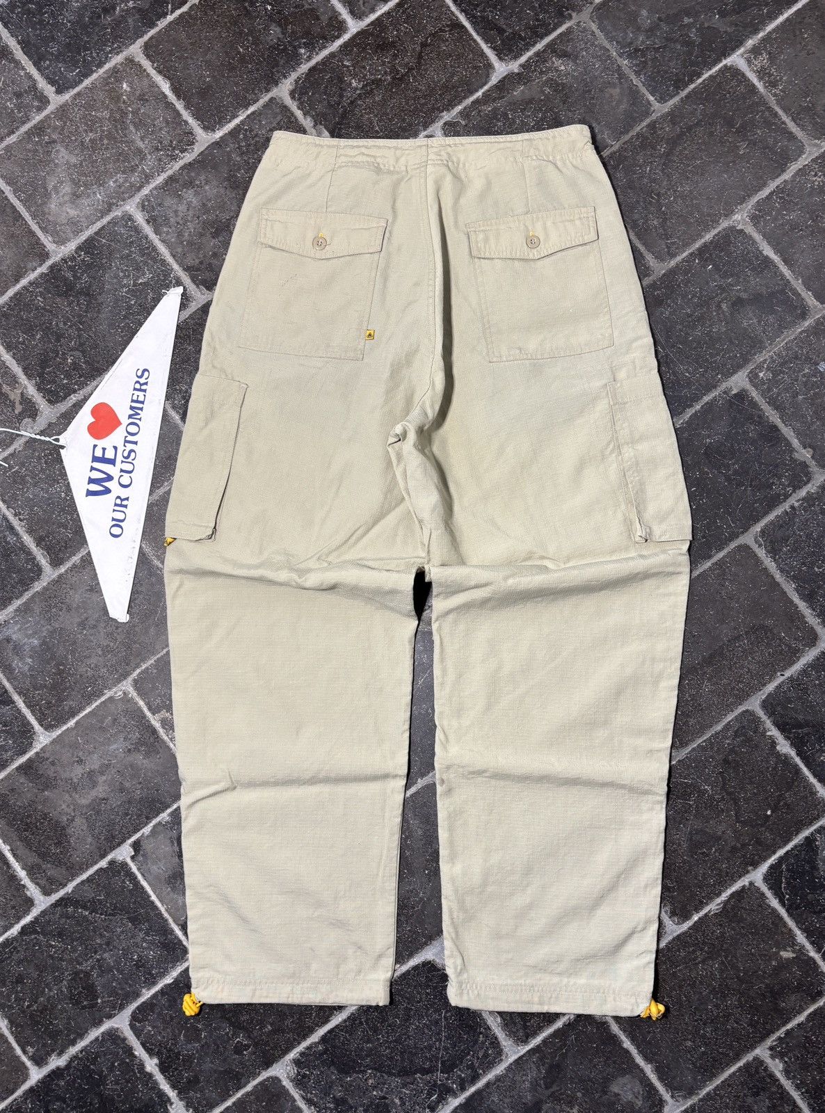 Airwalk 90s AirWalk Cargo Pants Vintage Ripstop Multi Drawstring Size US 30 / EU 46 - 4 Thumbnail