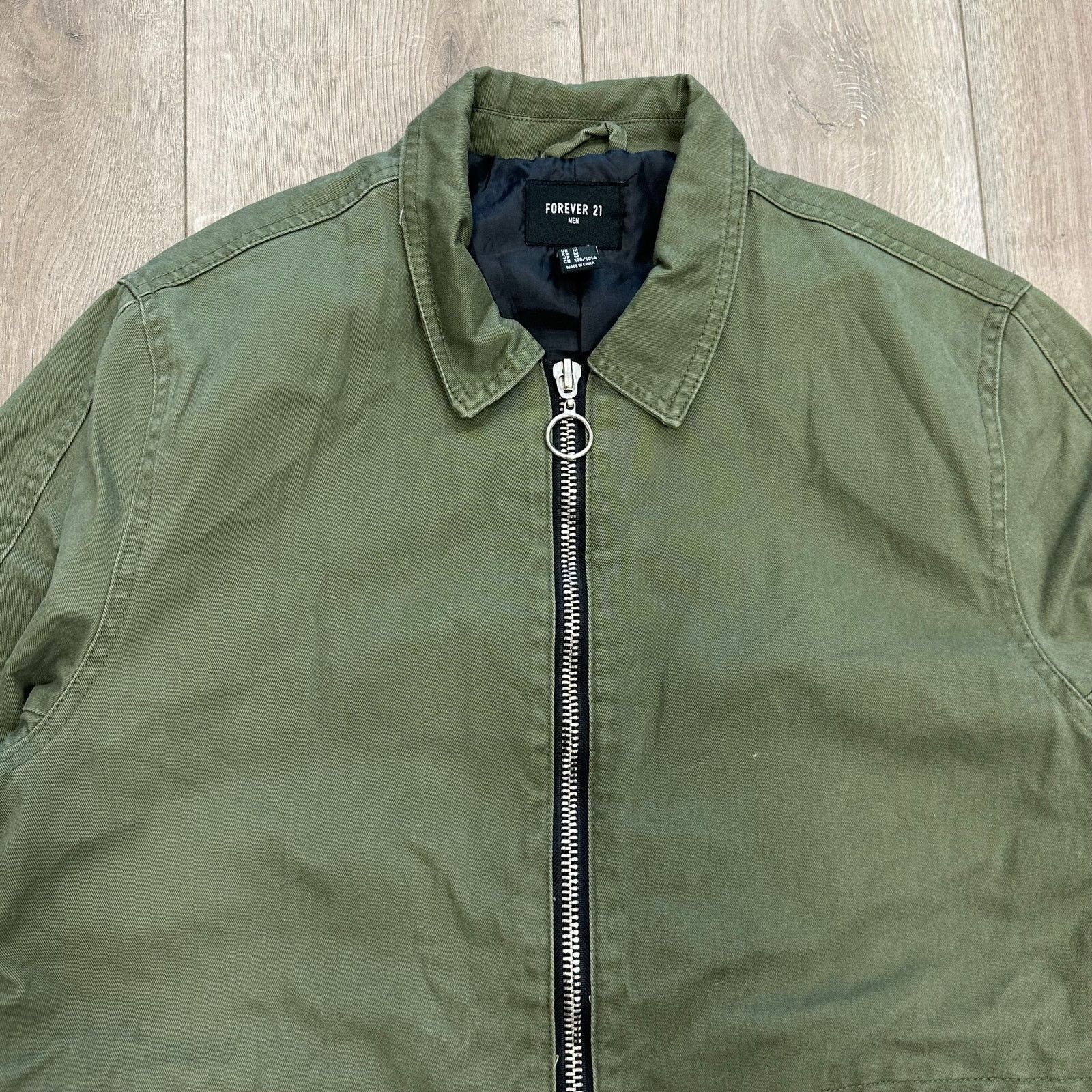 Forever 21 Forever 21 utility field long jacket olive green size Medium Size US M / EU 48-50 / 2 - 4 Thumbnail