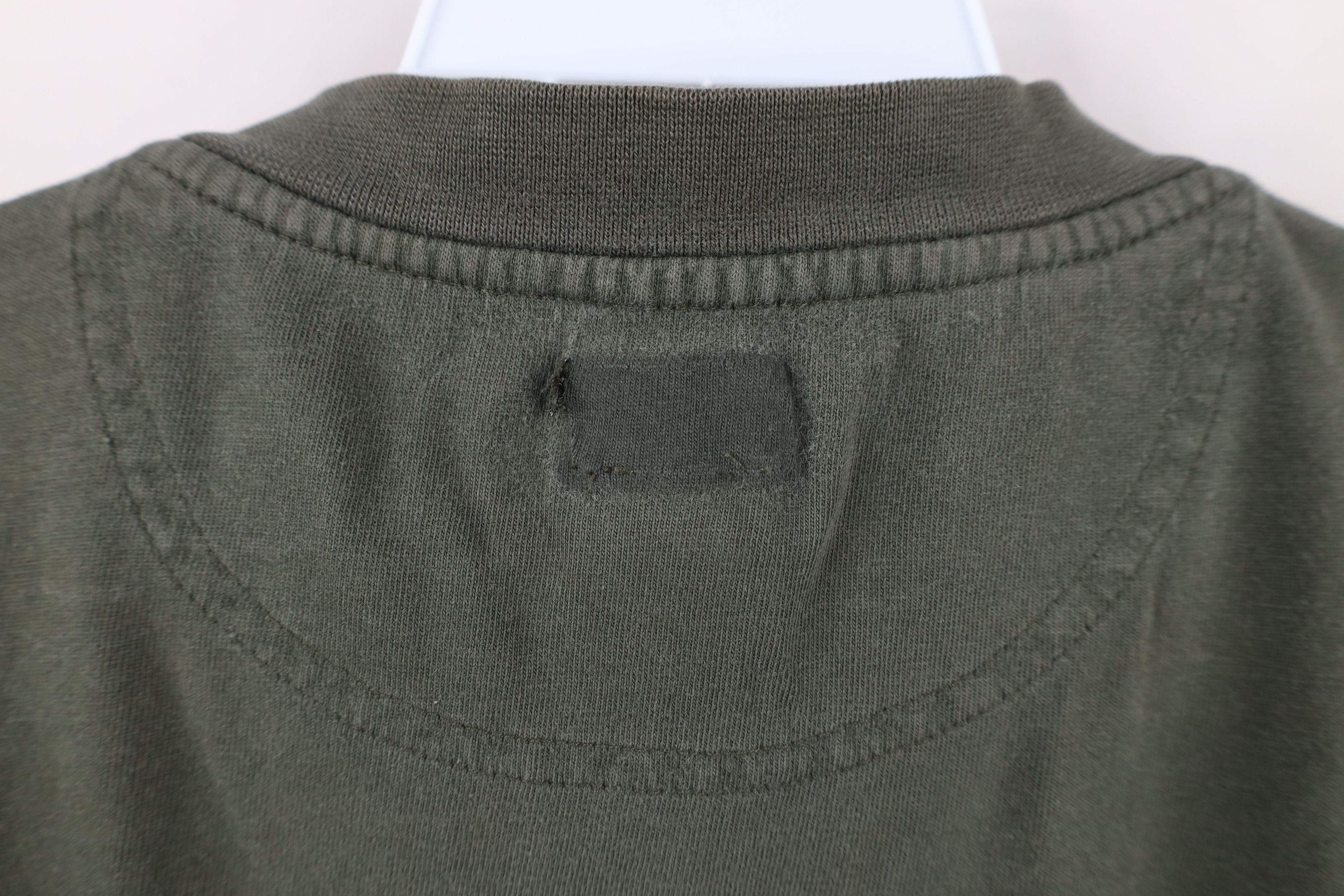 Dickies × Vintage Vintage Dickies Spell Out Short Sleeve Henley T-Shirt Green Size US L / EU 52-54 / 3 - 10 Thumbnail