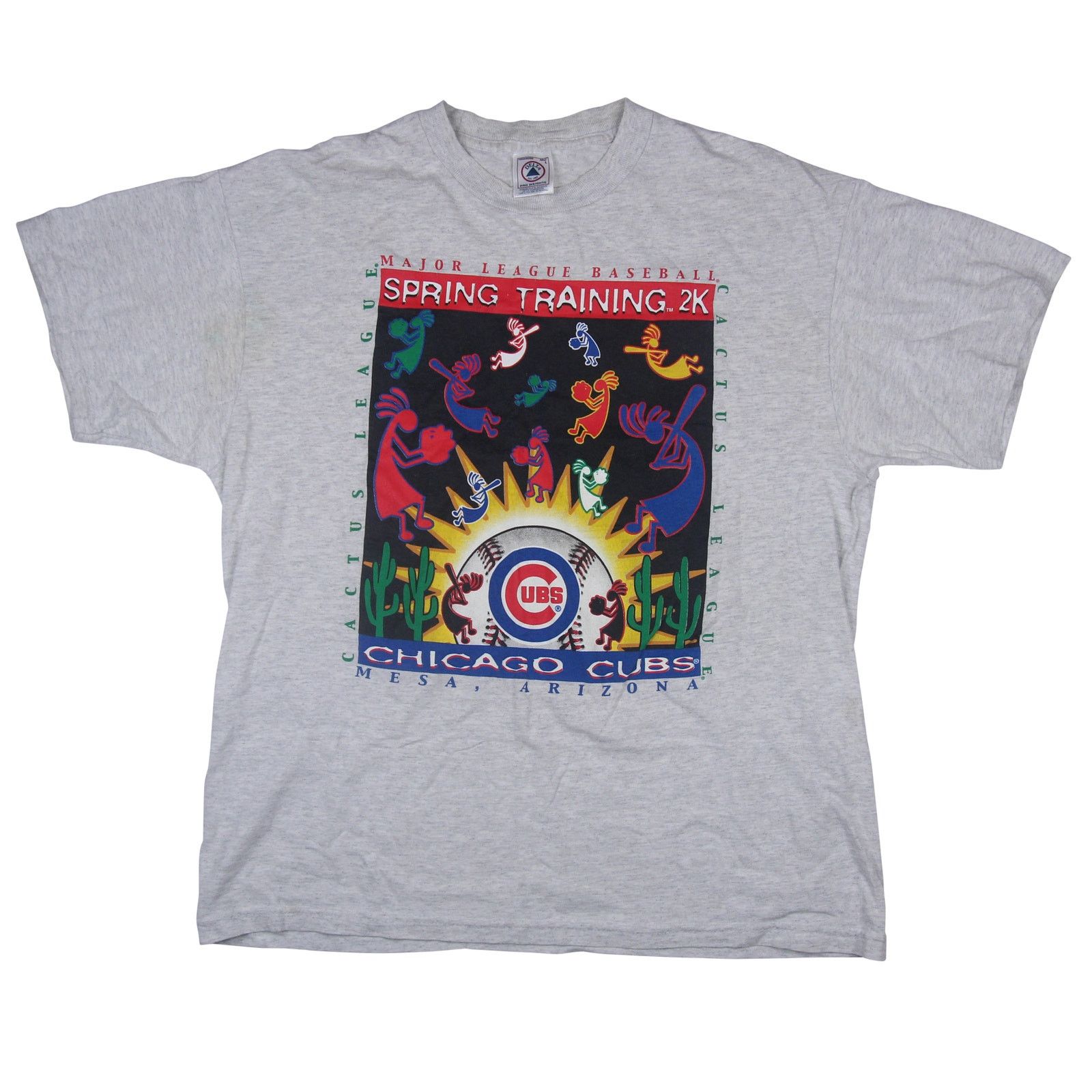 MLB × Vintage Vintage Y2k Chicago Cubs "Spring Training" Graphic T Shirt Size US L / EU 52-54 / 3 - 1 Thumbnail