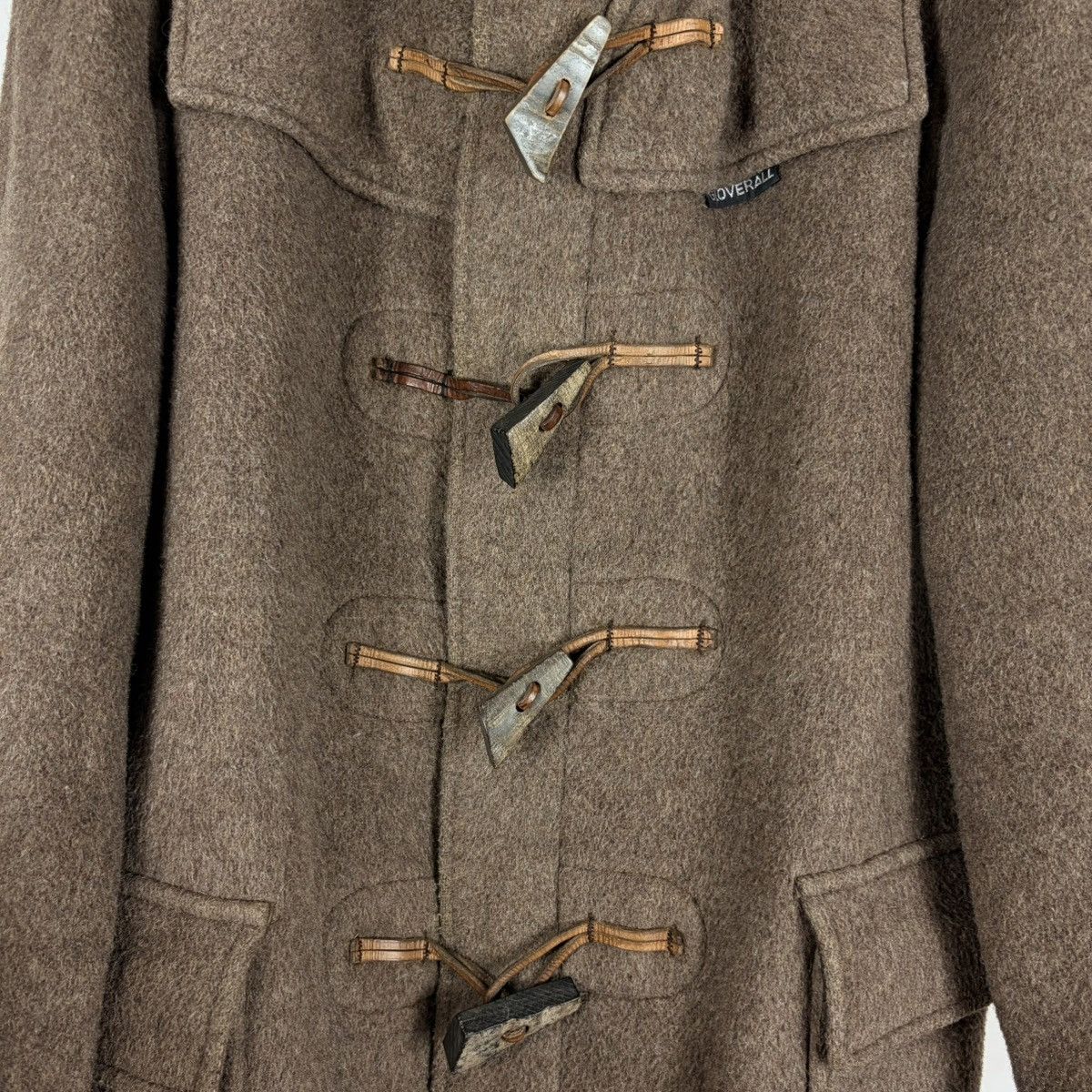 Gloverall Vintage 80s Gloverall Coat Wool Women Jacket England Size S / US 4 / IT 40 - 4 Thumbnail
