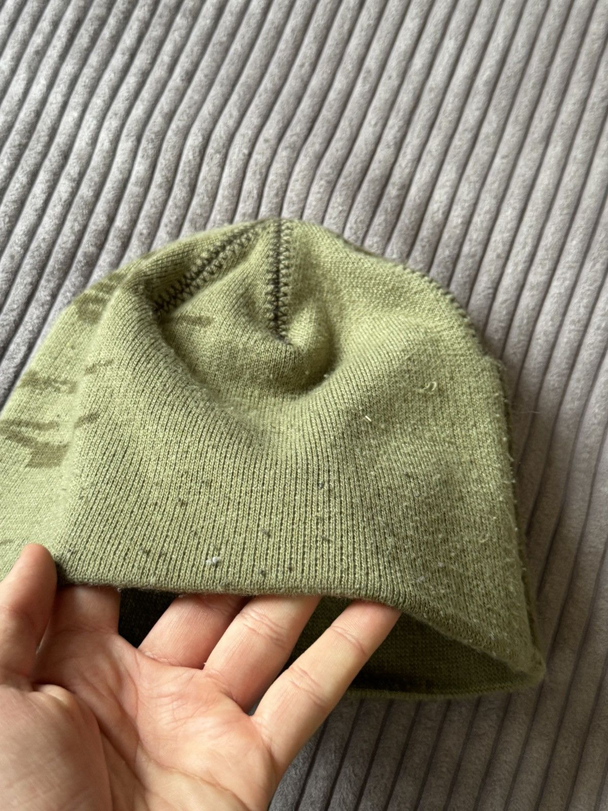 Oakley × Vintage Vintage y2k Oakley Beanie Hat Gorpcore Hype Streetwear Rare Size ONE SIZE - 3 Thumbnail