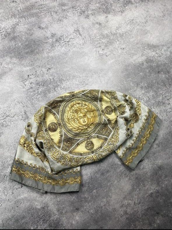 Pierre Balmain PIERRE BALMAIN Monogram 100% Seta Silk Scarf Size ONE SIZE - 2 Thumbnail