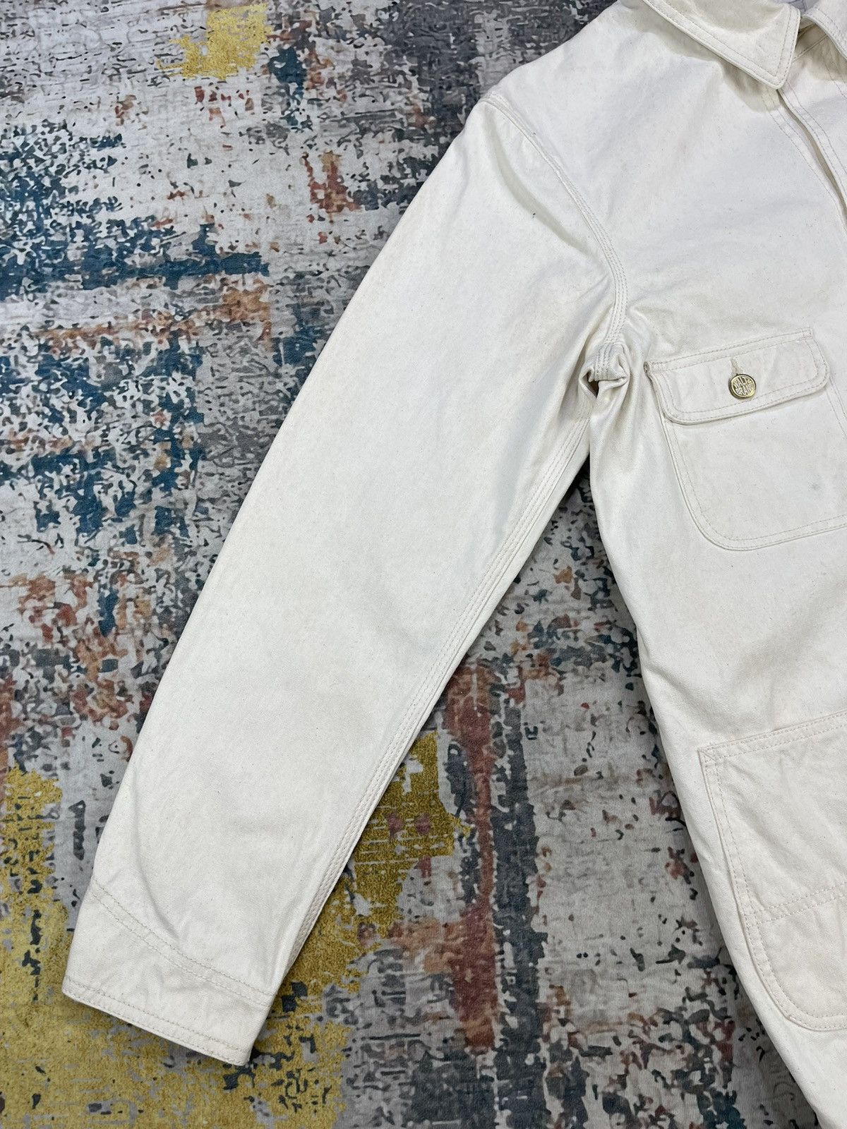 Japanese Brand Vintage Waltz Brand Canvas Button Chore Jackets Size US M / EU 48-50 / 2 - 4 Thumbnail