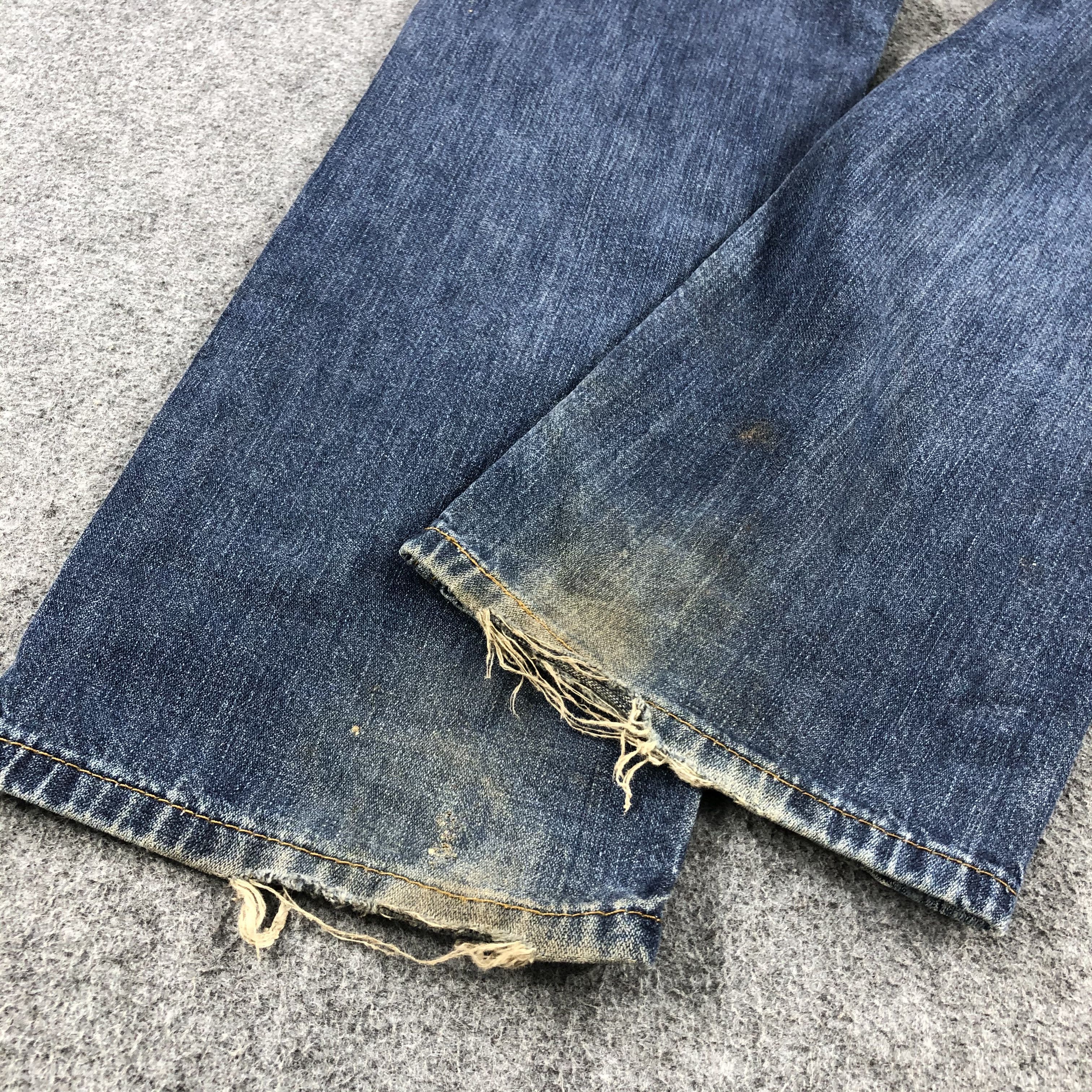 Levi's Vintage Distress Levis 514 Jeans-JM1138 Size US 36 / EU 52 - 7 Thumbnail