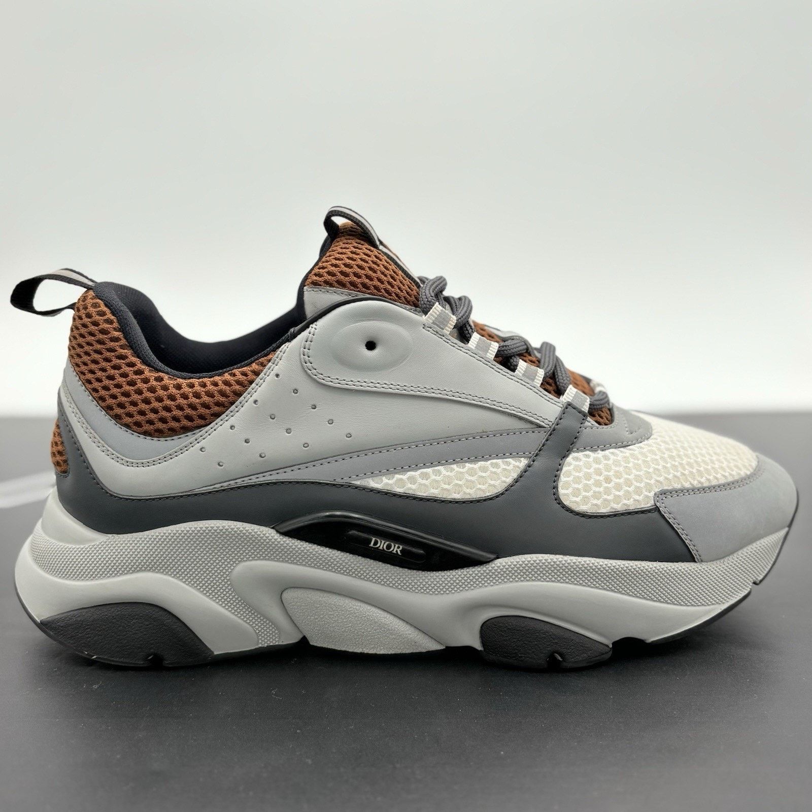 Dior Dior B22 Sneaker ' Brown Grey White ' | SUPER CLEAN! Size US 10 / EU 43 - 2 Thumbnail