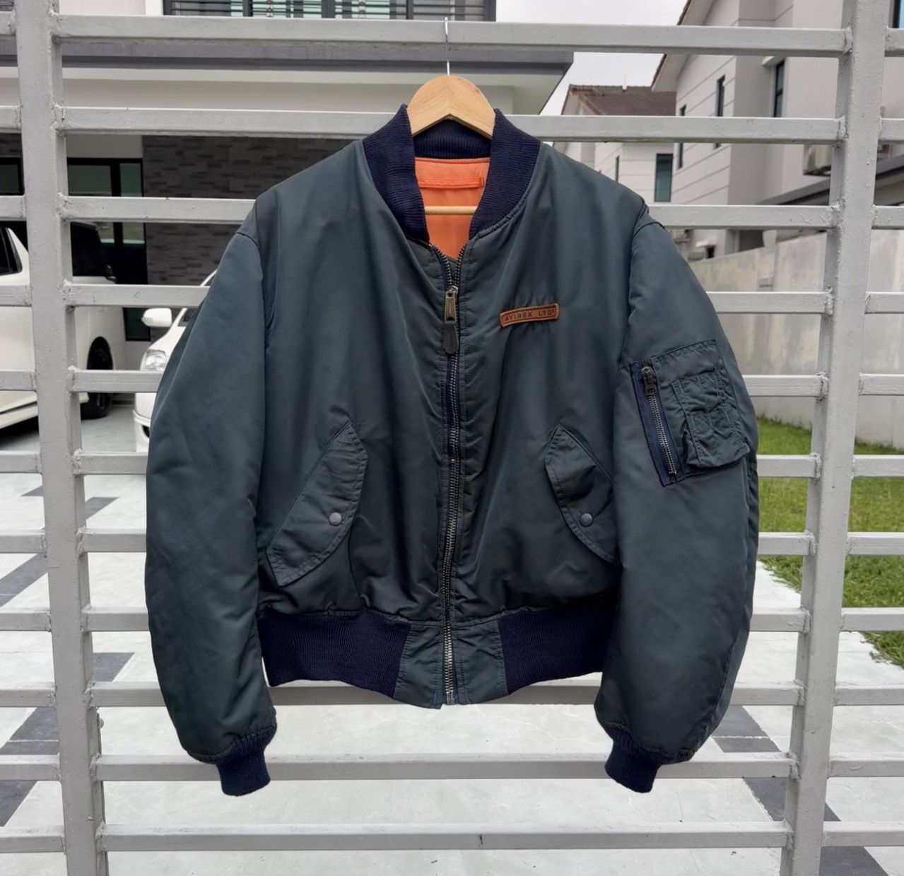 Avirex Vintage Avirex Flyer’s Man Intermediate MA-1 Bomber Jacket🇺🇸 Size US XL / EU 56 / 4 - 1 Thumbnail