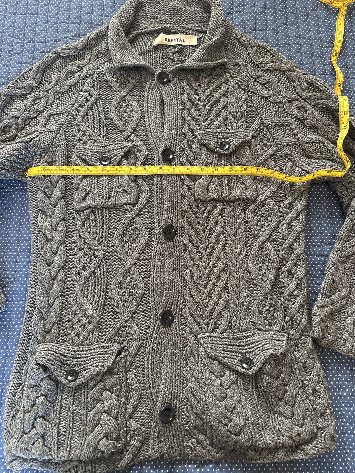 Kapital Kapital knit cardigan Size US L / EU 52-54 / 3 - 9 Thumbnail