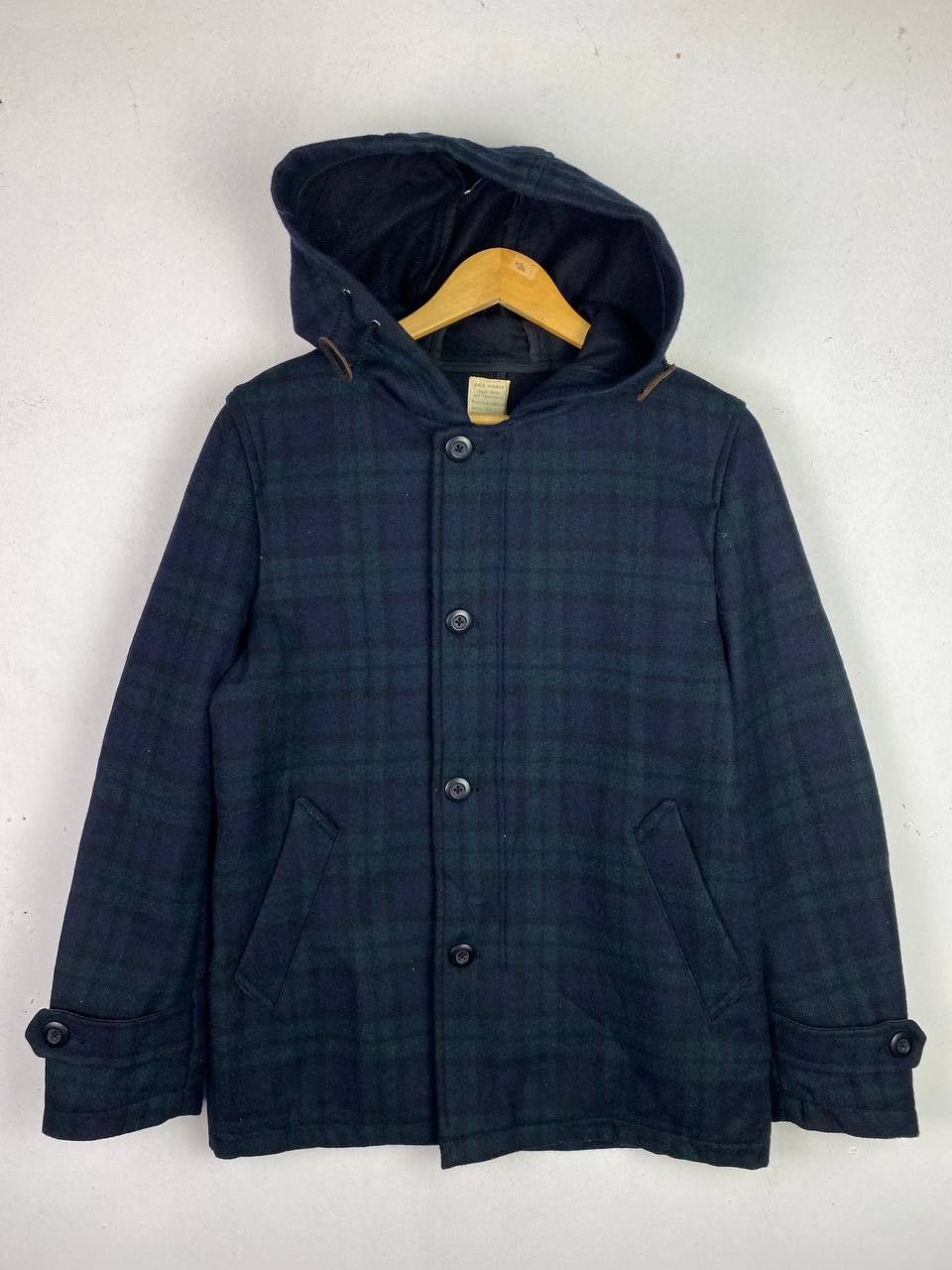 Japanese Brand back number japanese brands wool jacket nice design Size US M / EU 48-50 / 2 - 1 Thumbnail