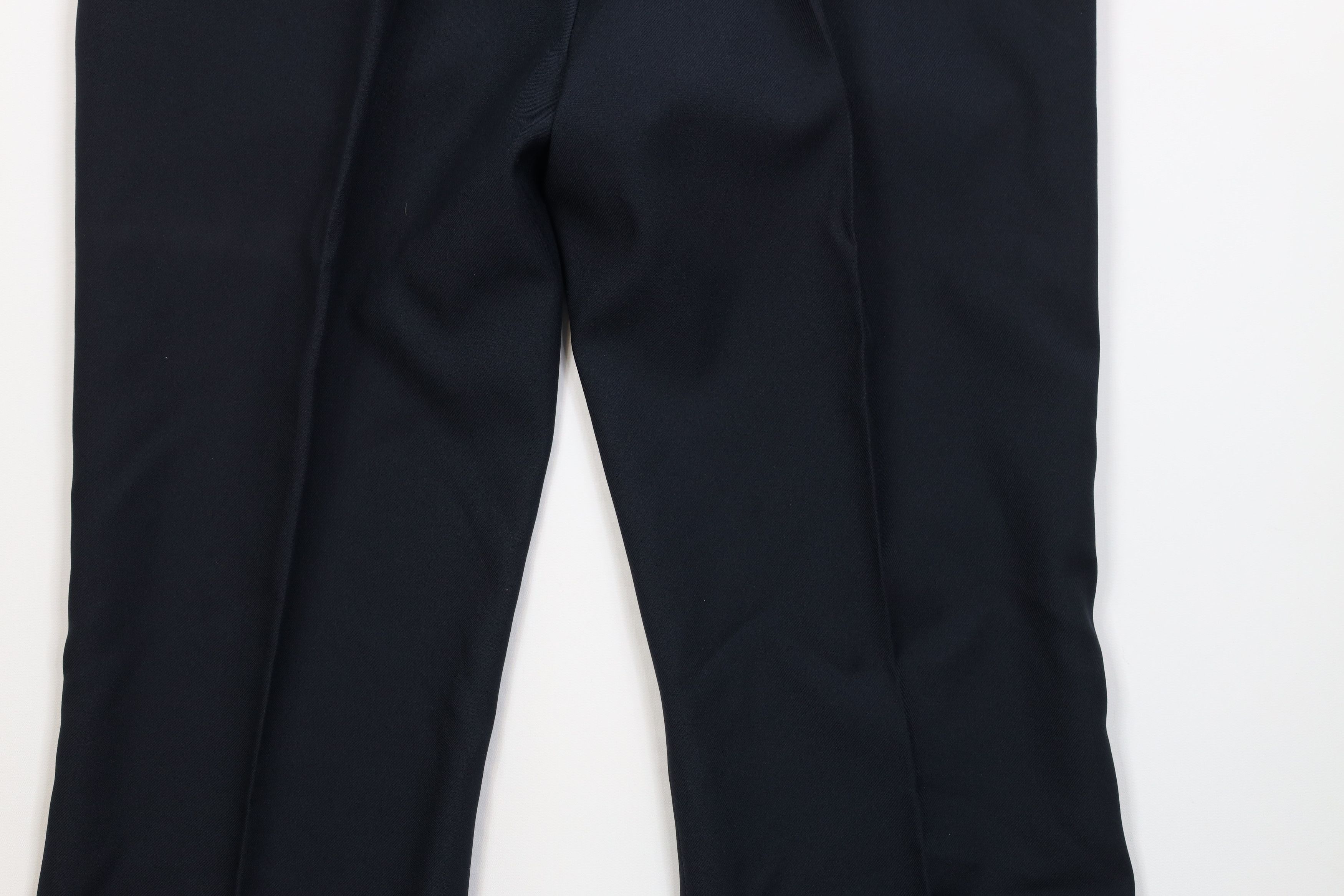 Vintage Vintage 70s Streetwear Flared Wide Leg Chino Pants Blue USA Size US 32 / EU 48 - 12 Thumbnail