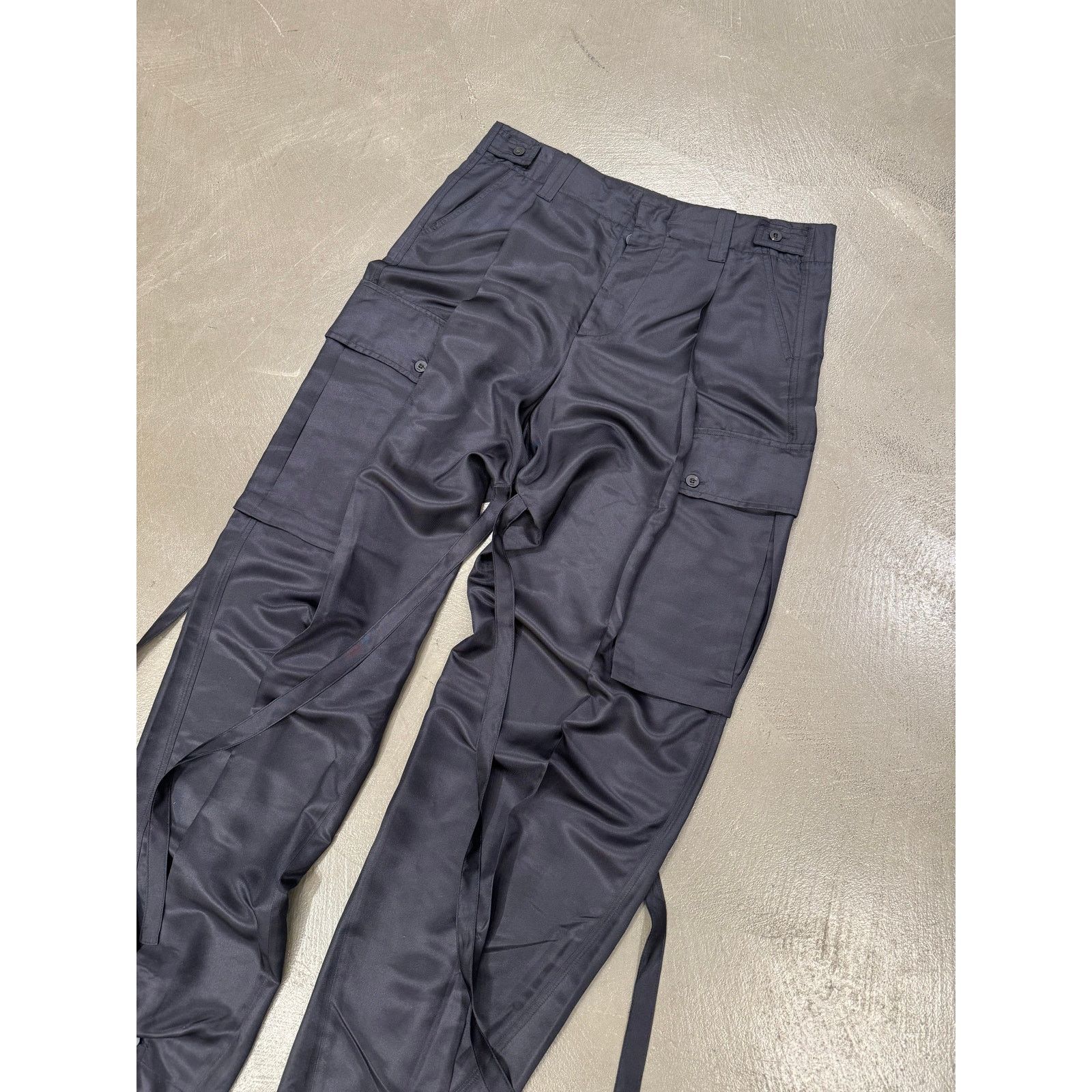 Gucci S/S 2001 Gucci by Tom Ford silk bondage cargo pants Size 32" / US 10 / IT 46 - 3 Thumbnail