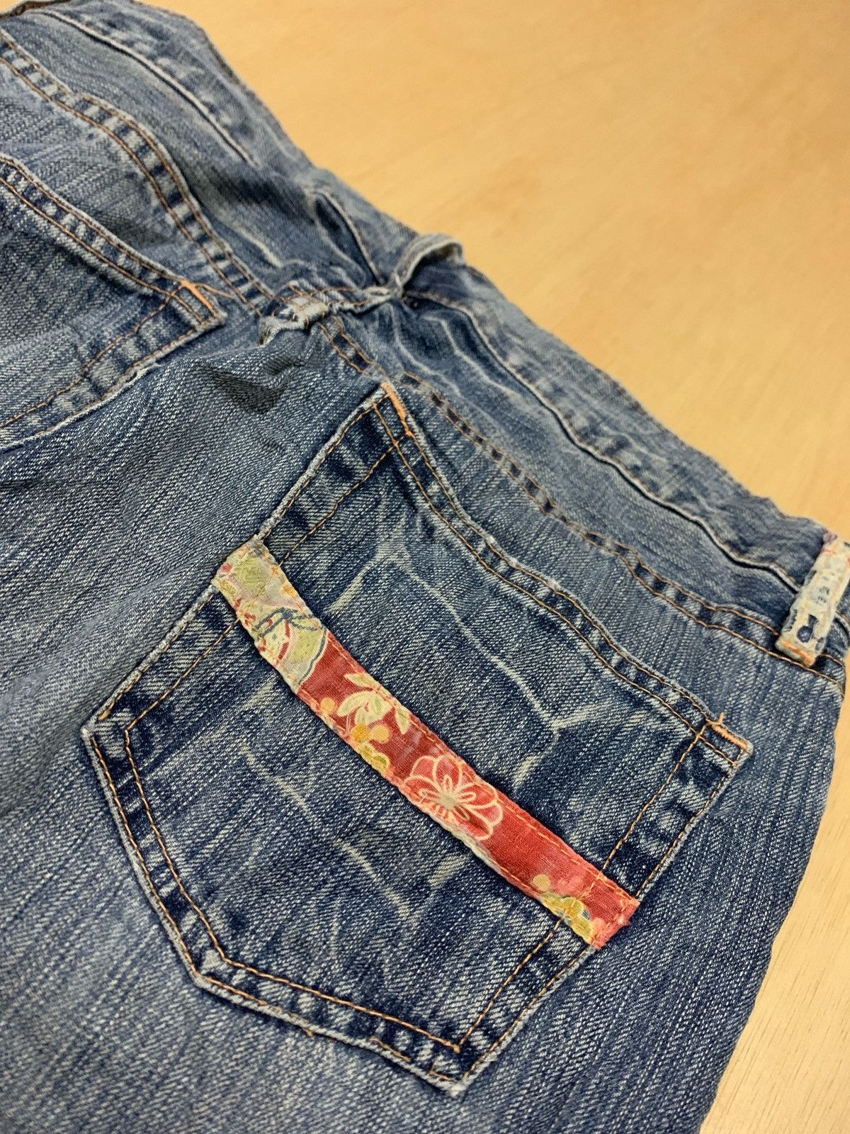 Hysteric Glamour × Japanese Brand Vintage Distressed Denim Takeo Kikuchi Denim Jeans Size US 32 / EU 48 - 8 Thumbnail