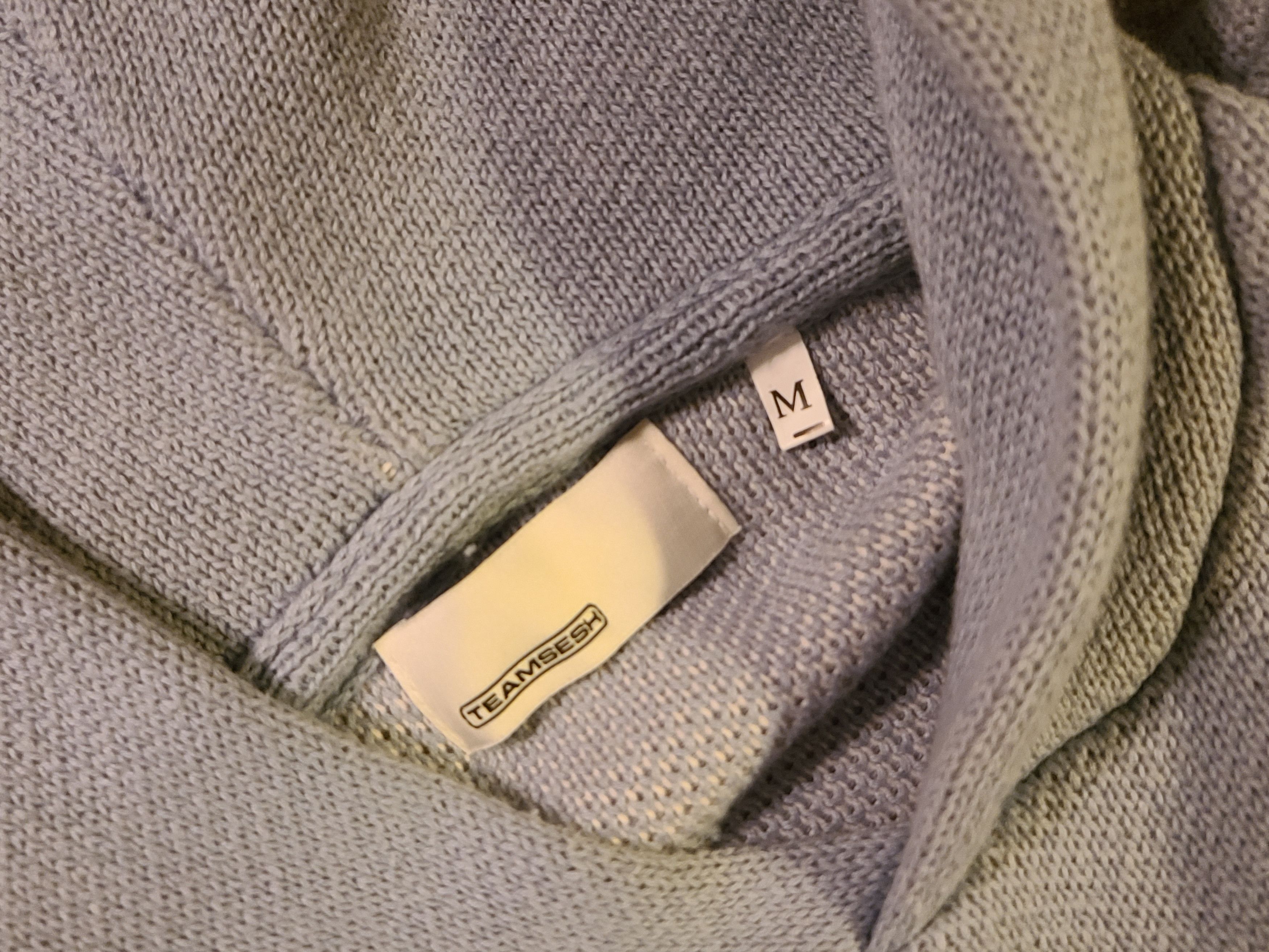 TeamSESH TeamSESH Oversized Knit Skeleton Hoodie (Fits like L) Size US M / EU 48-50 / 2 - 3 Thumbnail