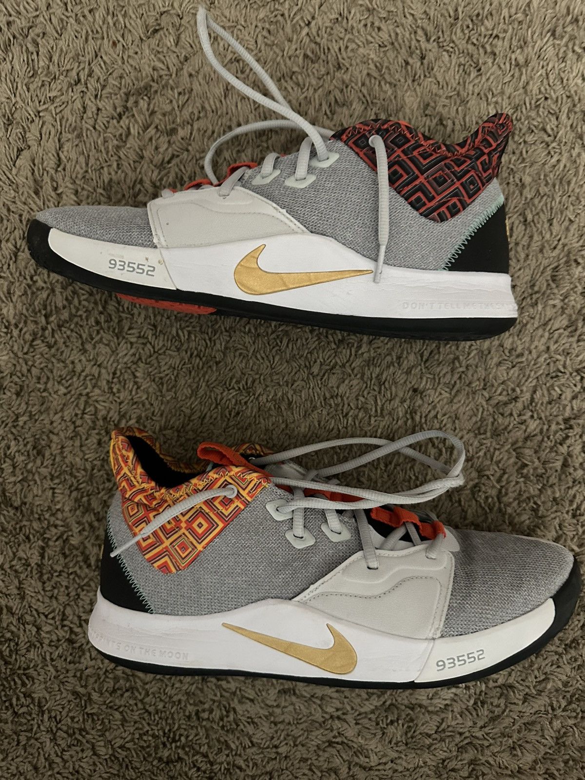 Nike Pg 3 black history month Size US 12 / EU 45 - 5 Thumbnail