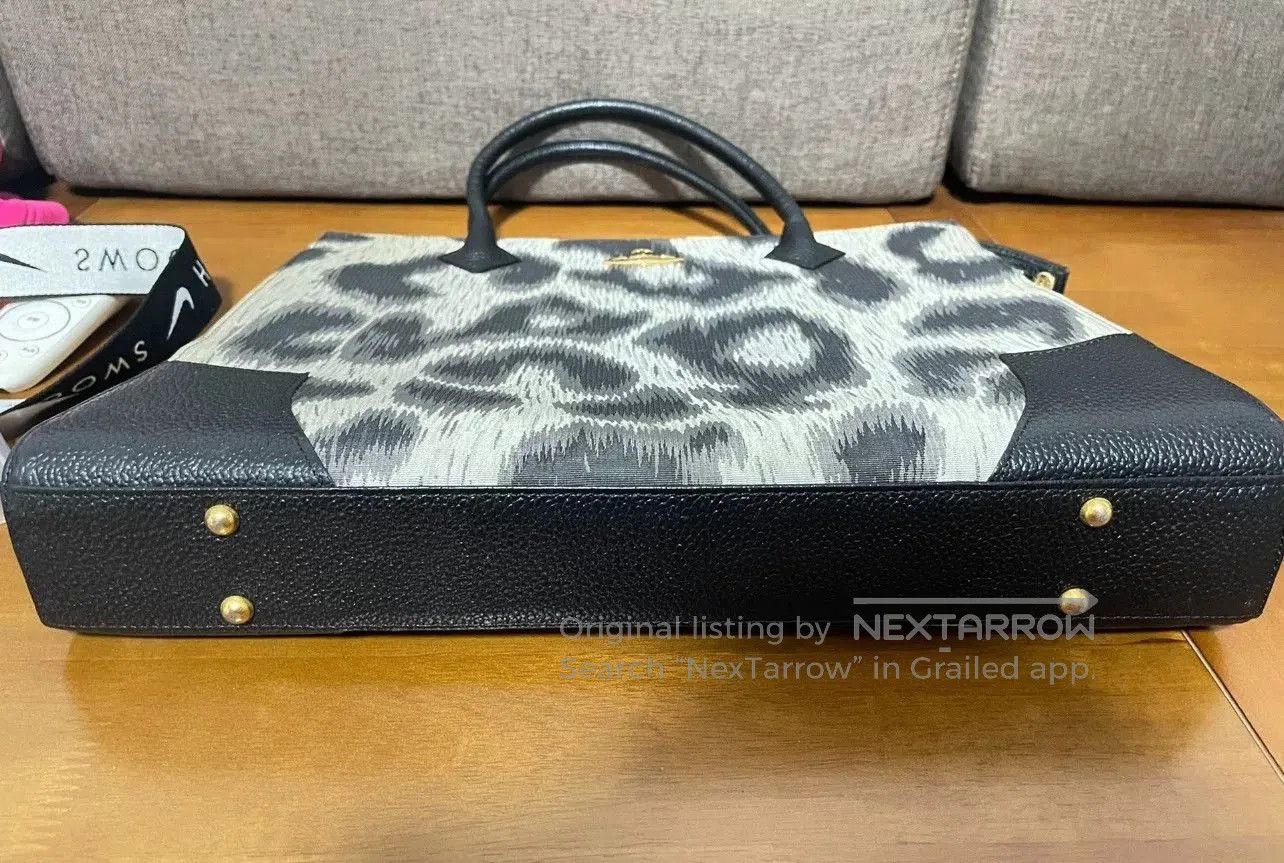 Vivienne Westwood Vivienne Westwood Vintage Saturn Leopard Briefcase. Size ONE SIZE - 5 Thumbnail