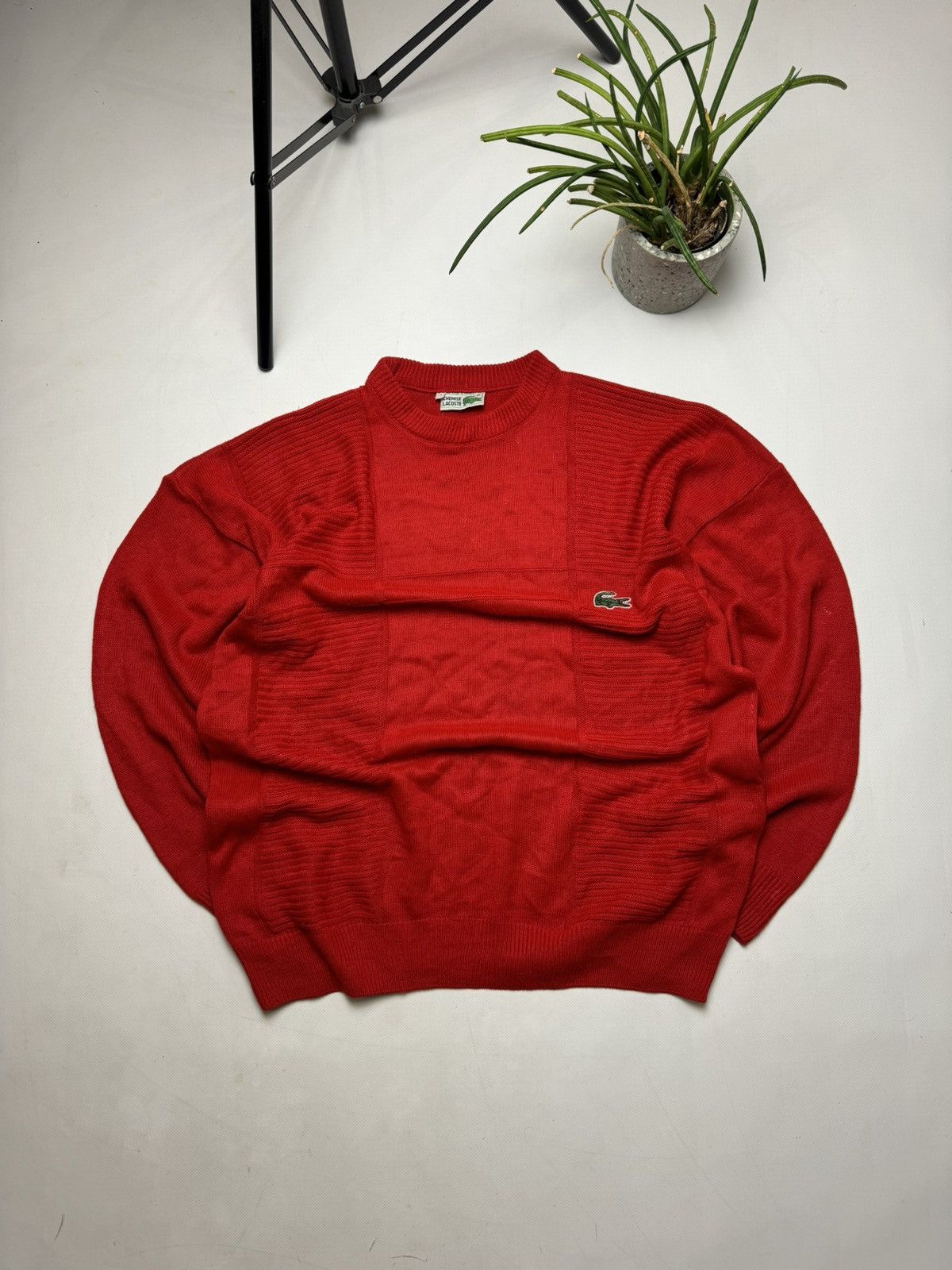 Lacoste × Vintage Rare Vintage sweater Lacoste y2k Size US L / EU 52-54 / 3 - 1 Thumbnail