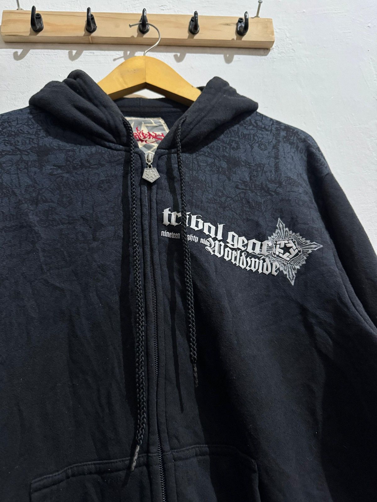 Hysteric Glamour × If Six Was Nine × Tribal Streetwear Y2k Tribal gear ifsixwasnine style ziphoodie Size US S / EU 44-46 / 1 - 3 Thumbnail