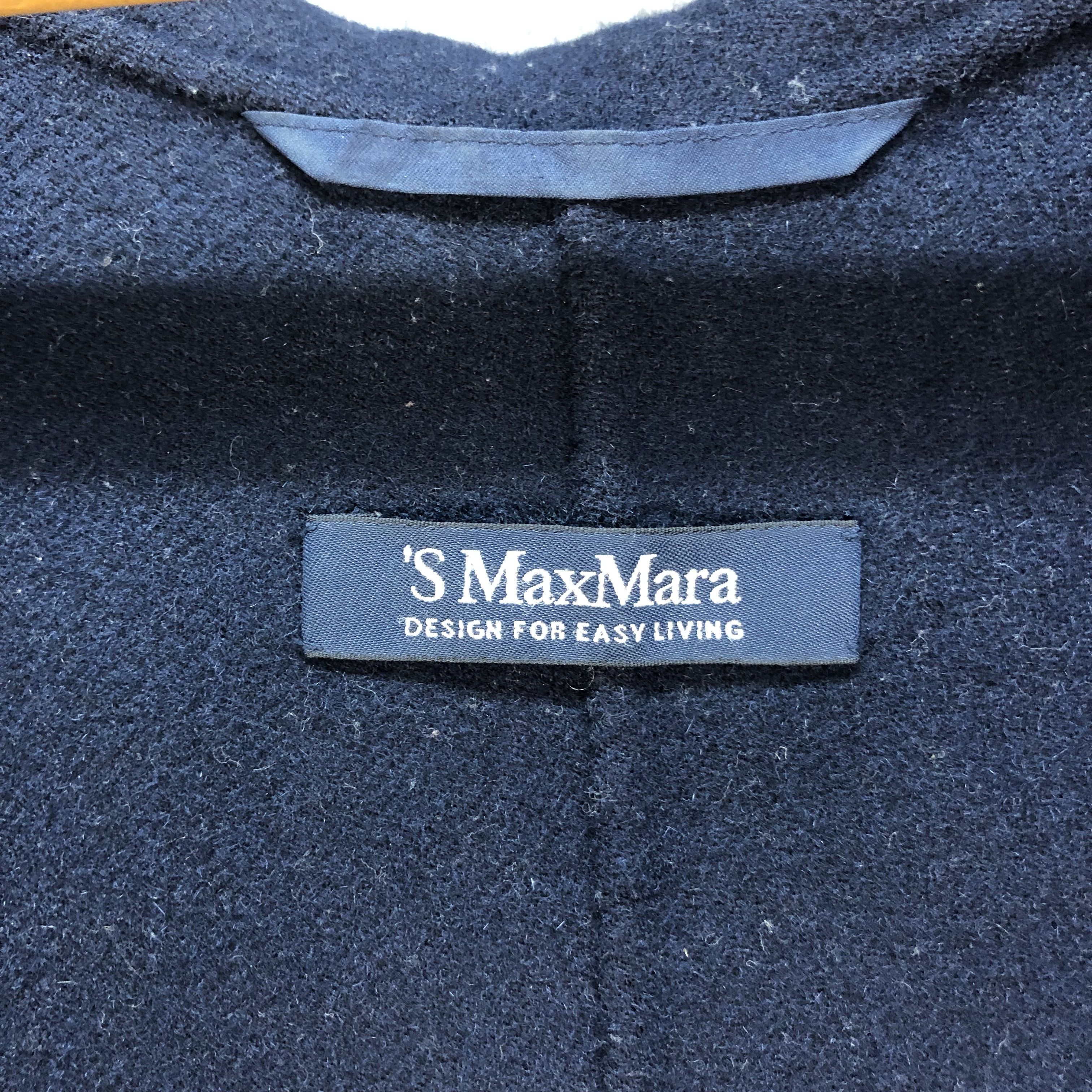 Max Mara 'S MAX MARA HOODED WOOL BLEND OVERCOAT JACKET #6845-90 Size S / US 4 / IT 40 - 9 Thumbnail